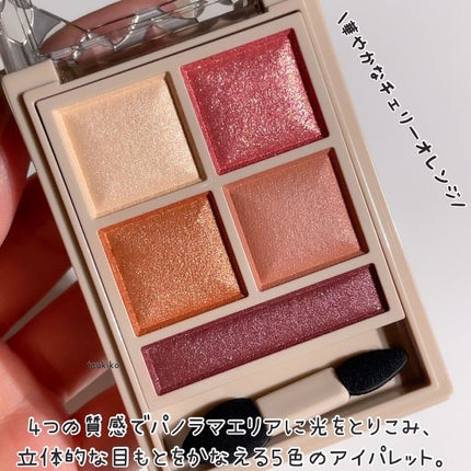 パノラマデザイン アイパレット/Visée/アイシャドウパレットを使ったクチコミ(3枚目)