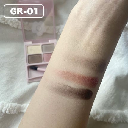 デイジードール アイカラー パレット/DAISY DOLL by MARY QUANT/アイシャドウパレットを使ったクチコミ(4枚目)