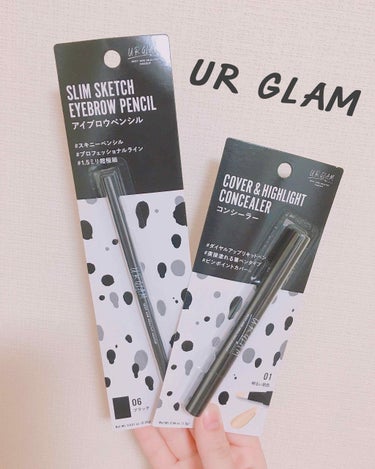 UR GLAM　COVER＆HIGHLIGHT CONCEALER/U R GLAM/コンシーラーを使ったクチコミ（1枚目）