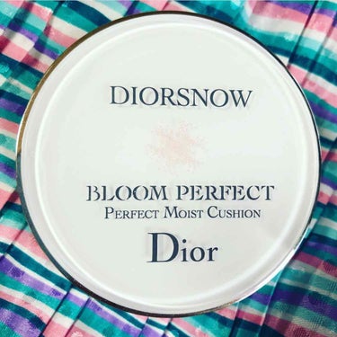 スノー ブルーム パーフェクト クッション SPF50／PA+++/Dior/クッションファンデーションを使ったクチコミ（1枚目）