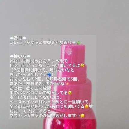 メイク キープ ミスト EX/コーセーコスメニエンス/フィックスミストを使ったクチコミ(4枚目)