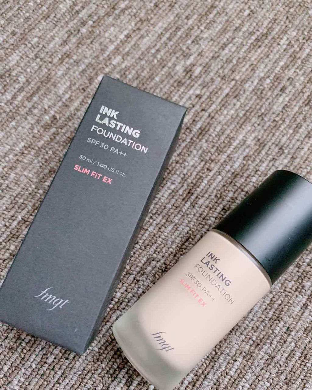 インクラスティングファンデーション スリムフィットEX/THE FACE SHOP/リキッドファンデーションを使ったクチコミ(1枚目)