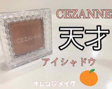 シングルカラーアイシャドウ/CEZANNE/シングルアイシャドウを使ったクチコミ（1枚目）