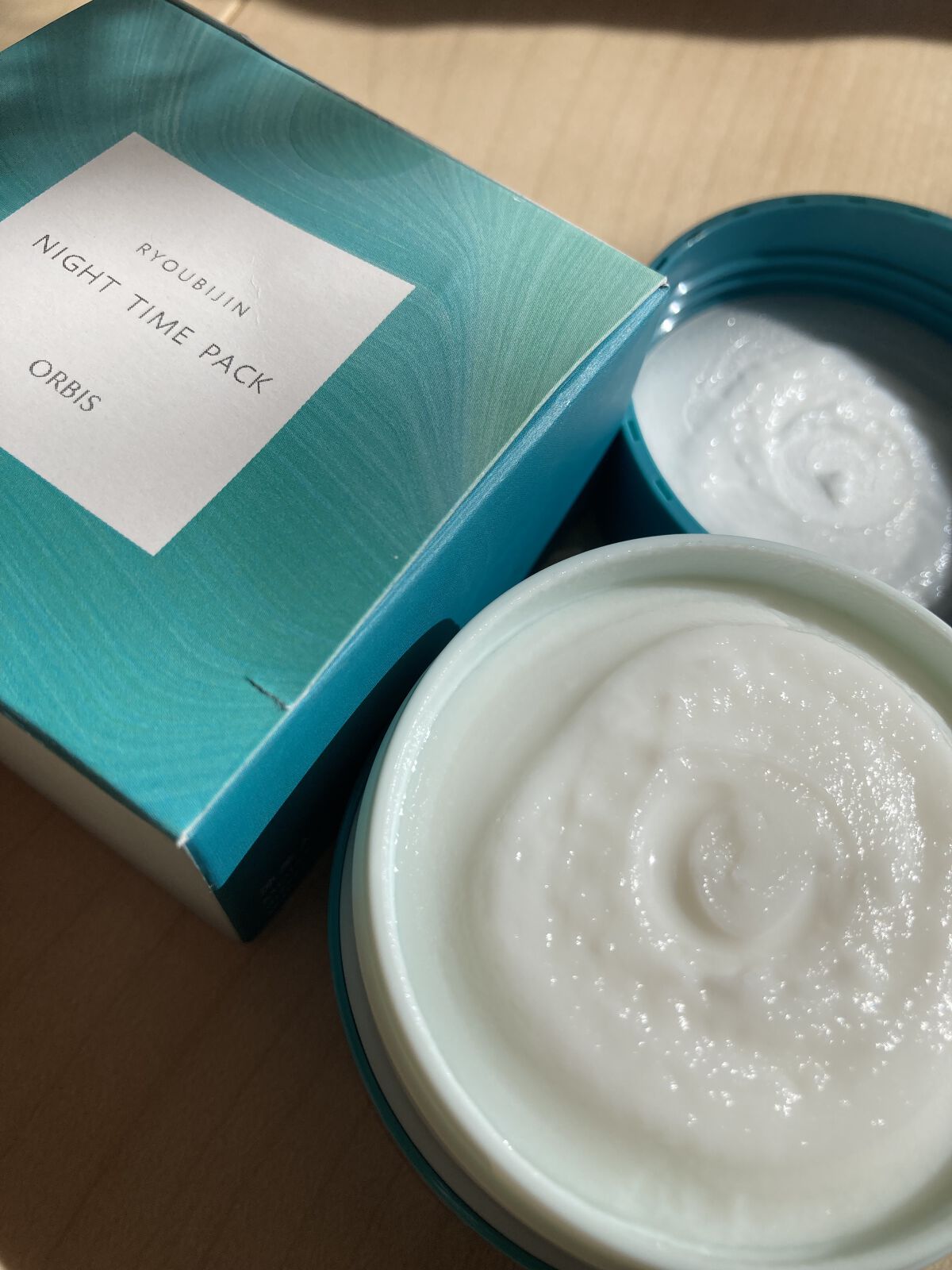 ナイトタイムパック 涼美人 2021/オルビス/フェイスクリームを使ったクチコミ（1枚目）
