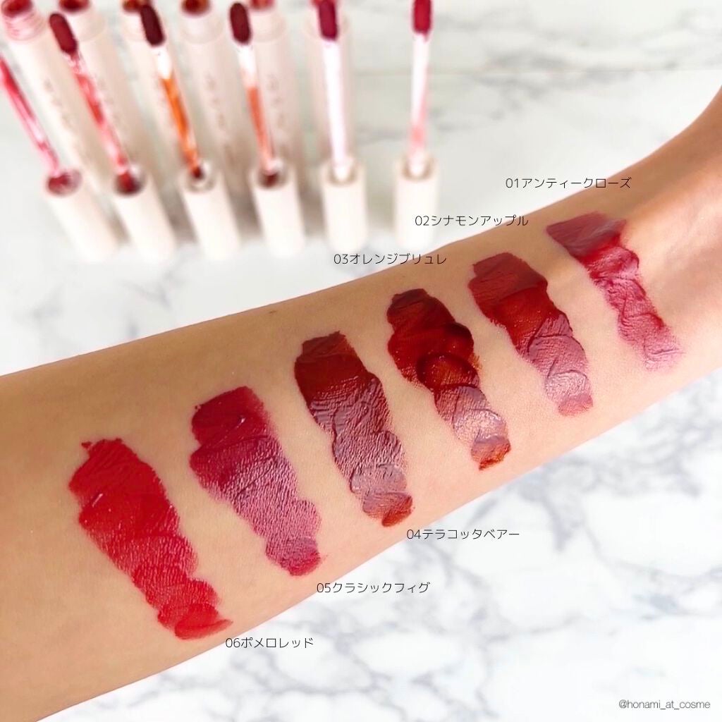 ジューシーリップティント/キャンメイク/口紅を使ったクチコミ(3枚目)