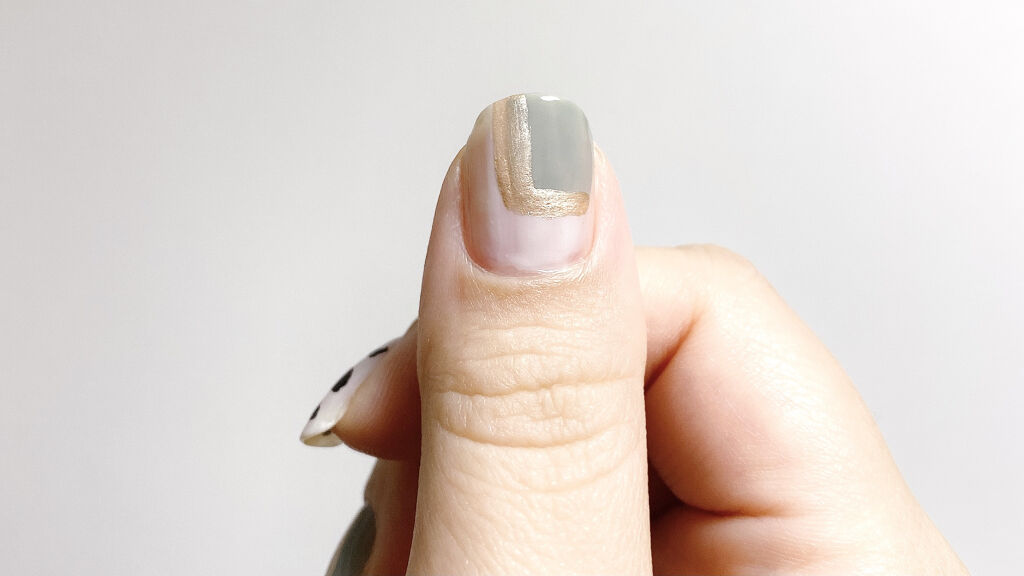 ルナソル ネイルポリッシュ EX07 Cedar Green/LUNASOL/マニキュアを使ったクチコミ（3枚目）