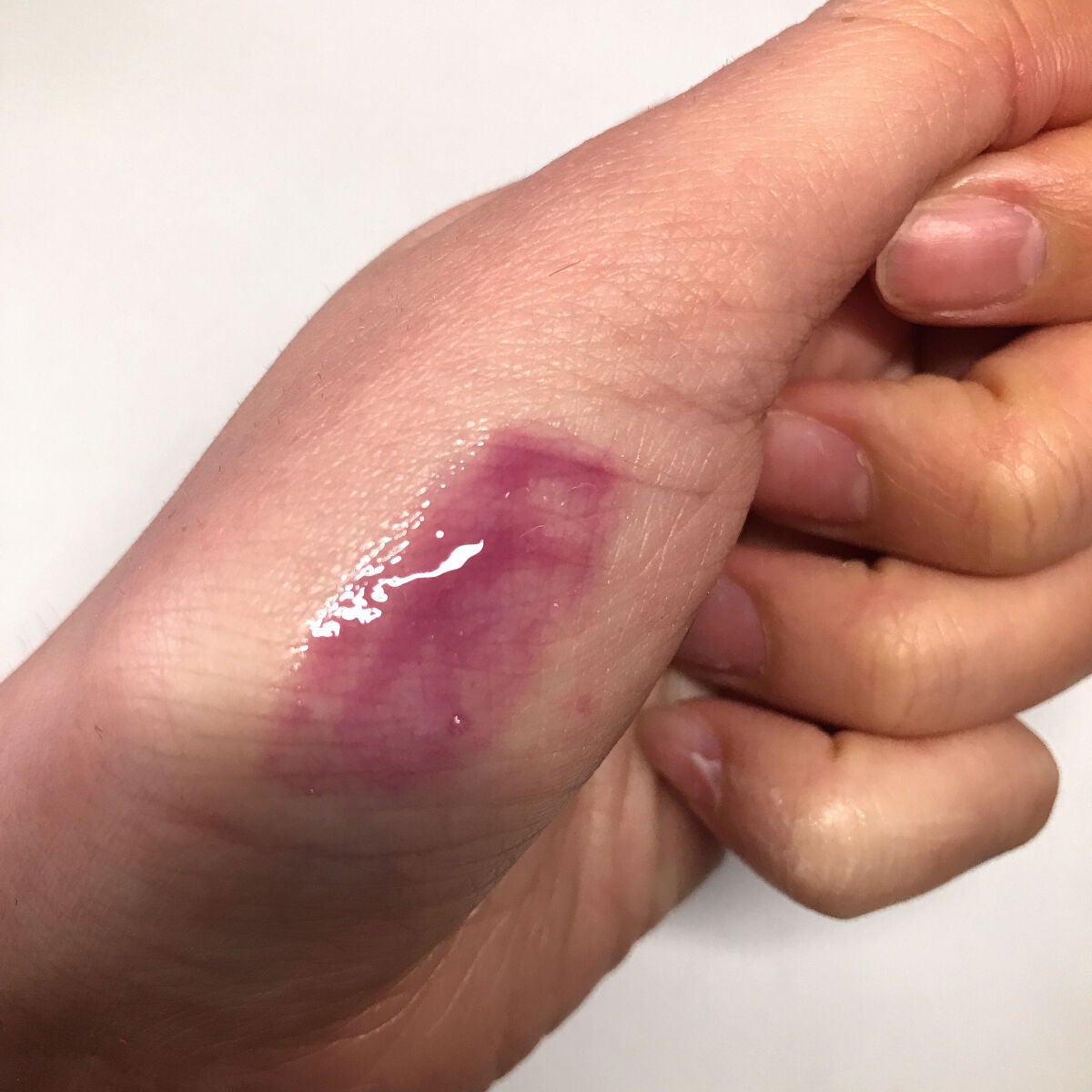 UR GLAM LIP OIL/U R GLAM/リップグロスを使ったクチコミ(2枚目)