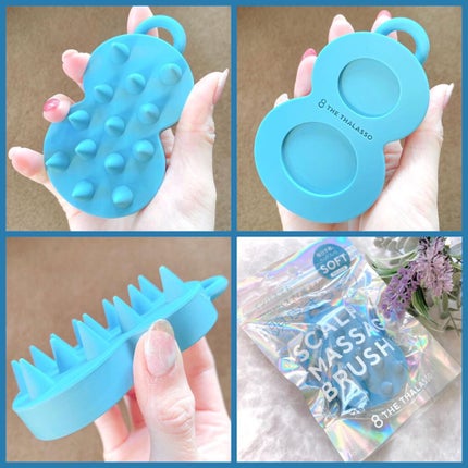スパ やみつき 頭皮マッサージブラシ ソフト/エイトザタラソ/スカルプブラシを使ったクチコミ(3枚目)