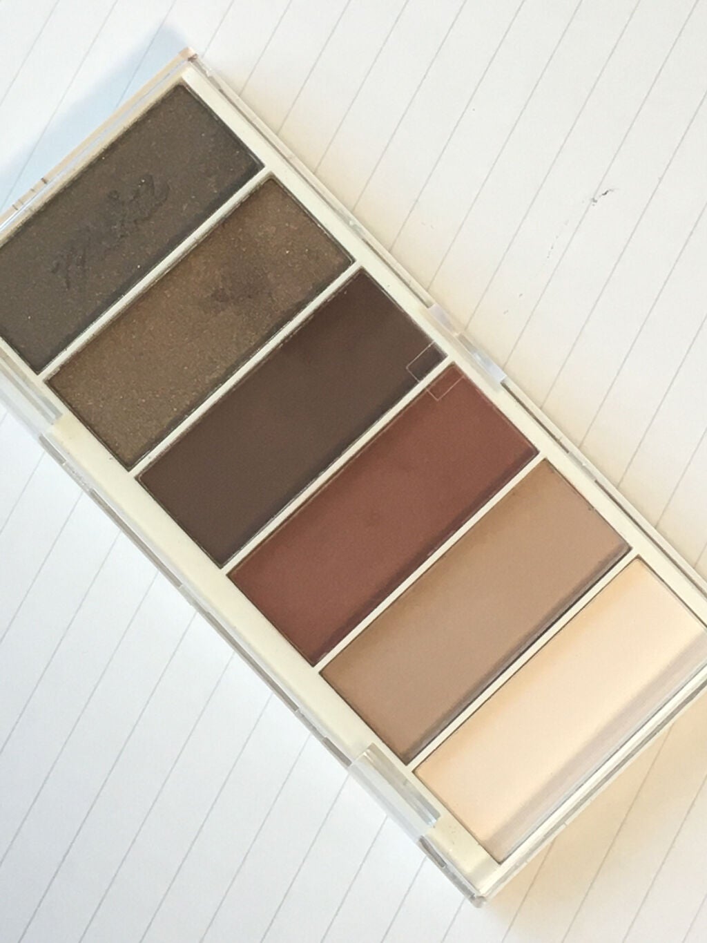 miia 6色アイシャドウ/DAISO/アイシャドウパレットを使ったクチコミ(2枚目)