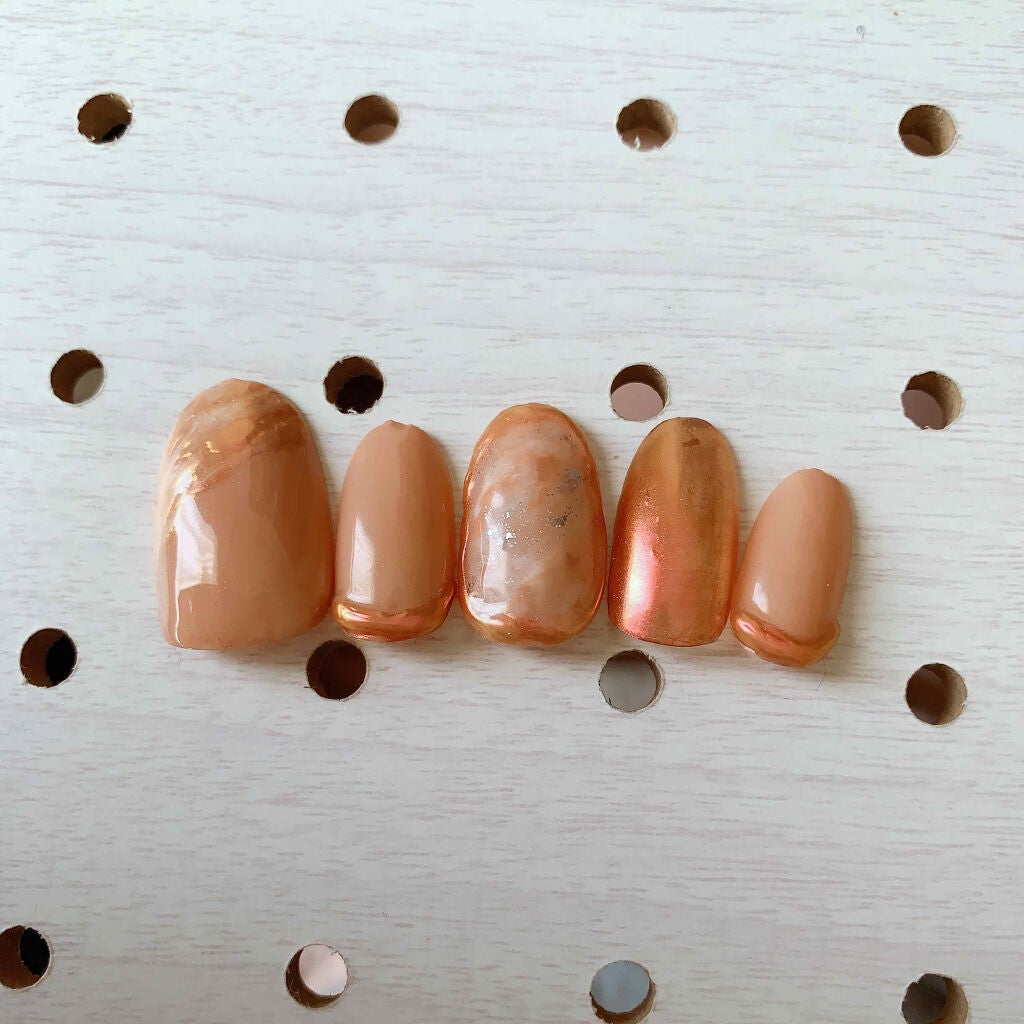 ジェルネイル(ライト対応)/セリア/ジェルネイルを使ったクチコミ(5枚目)