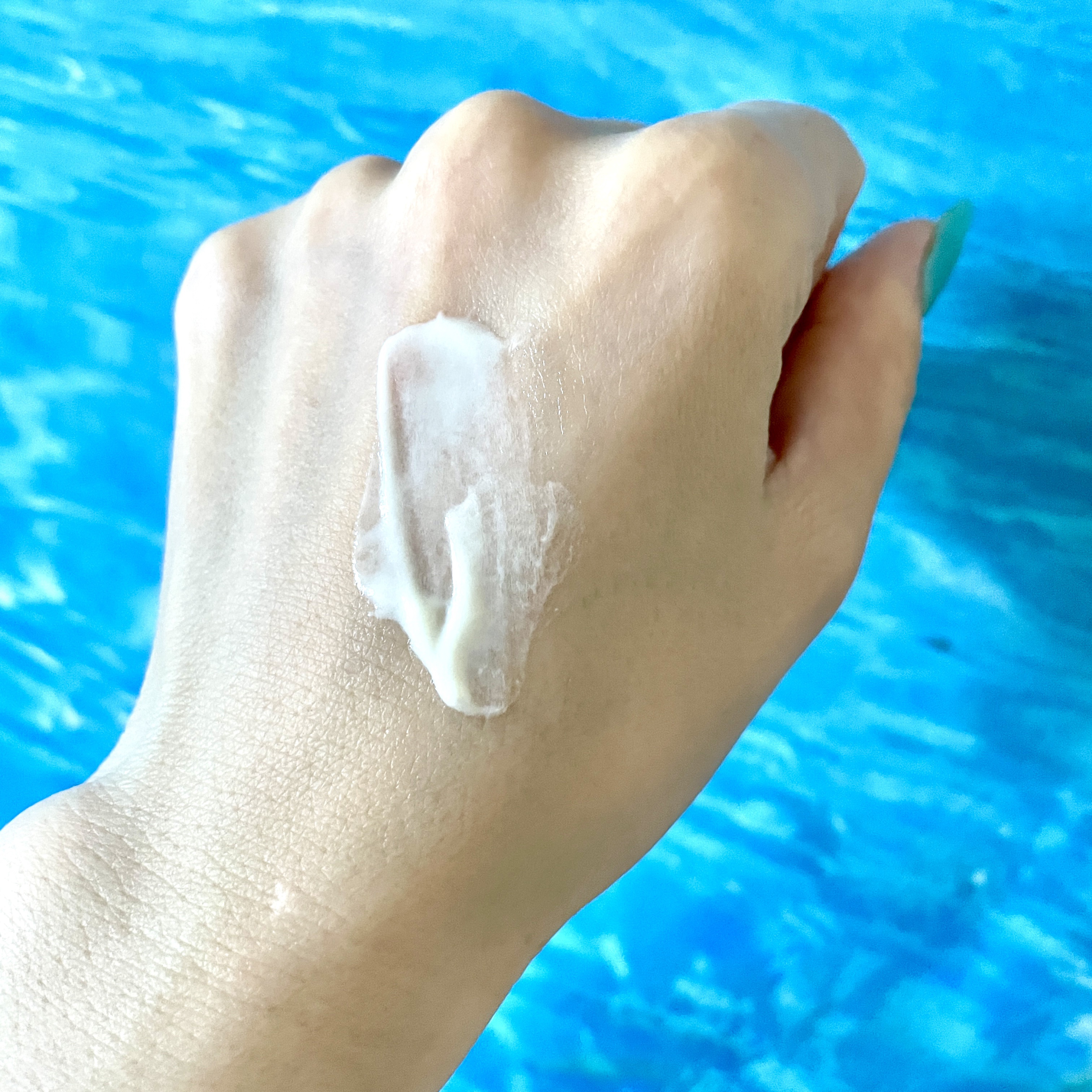 メラプロテクト/水橋保寿堂製薬/日焼け止めミルクを使ったクチコミ（2枚目）