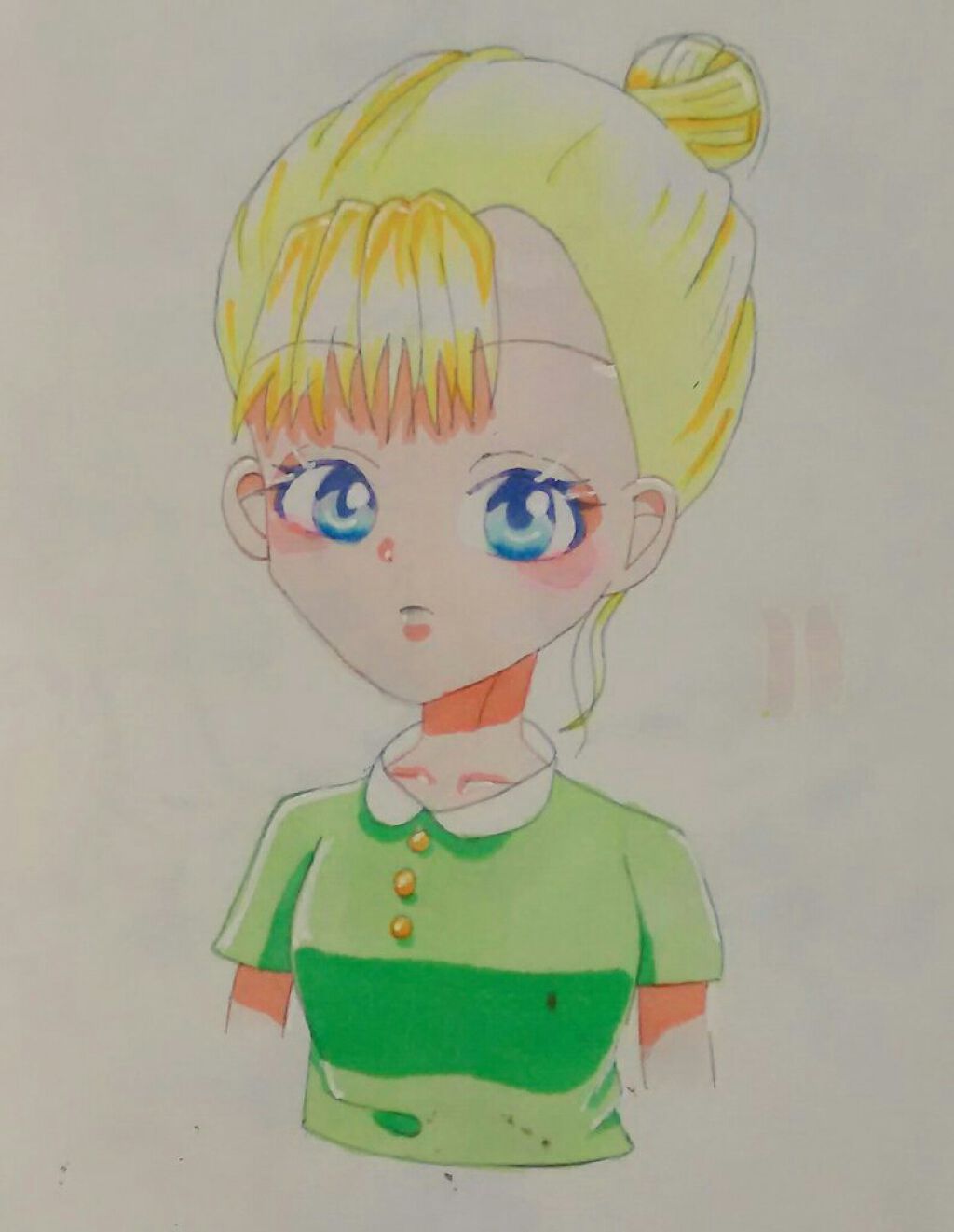 とりっぴー on LIPS 「イラスト描いたった〜いつも見てくれる方、ありがとうございます(..」(1枚目)