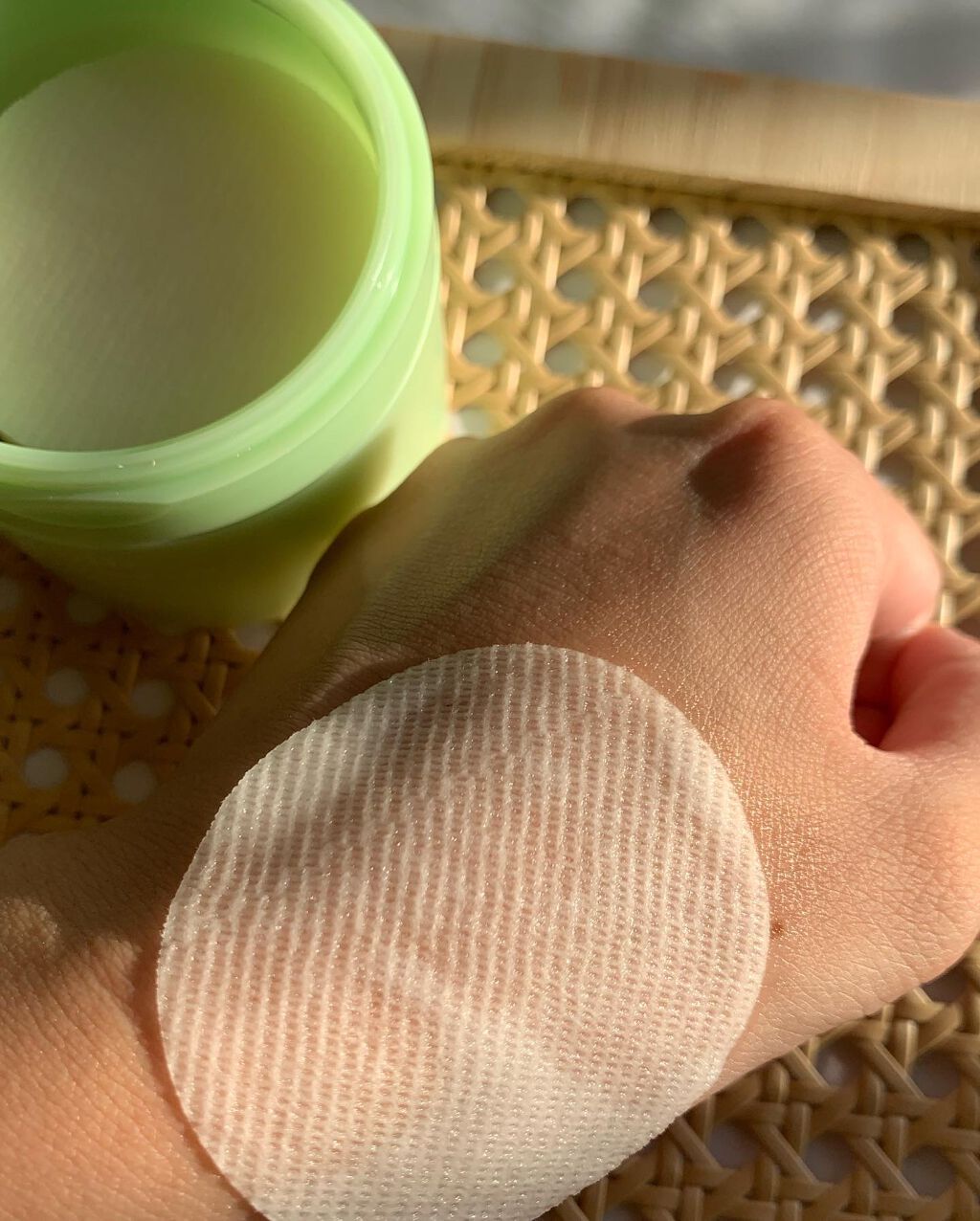 ドクダミカーミングタッチスポットパッド/Abib /トナーパッドを使ったクチコミ（3枚目）