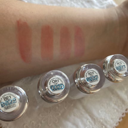 ラスティンググロスリップ/CEZANNE/口紅を使ったクチコミ(2枚目)