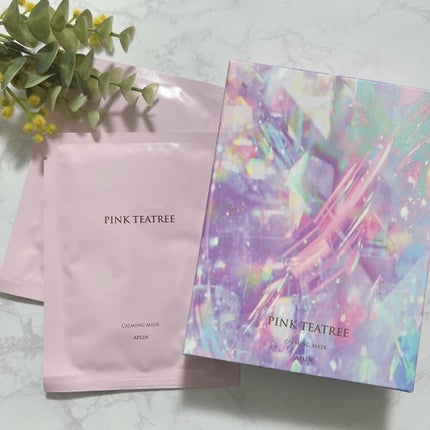 ピンクティーツリーマスクパック/APLIN/シートマスク・パックを使ったクチコミ(1枚目)