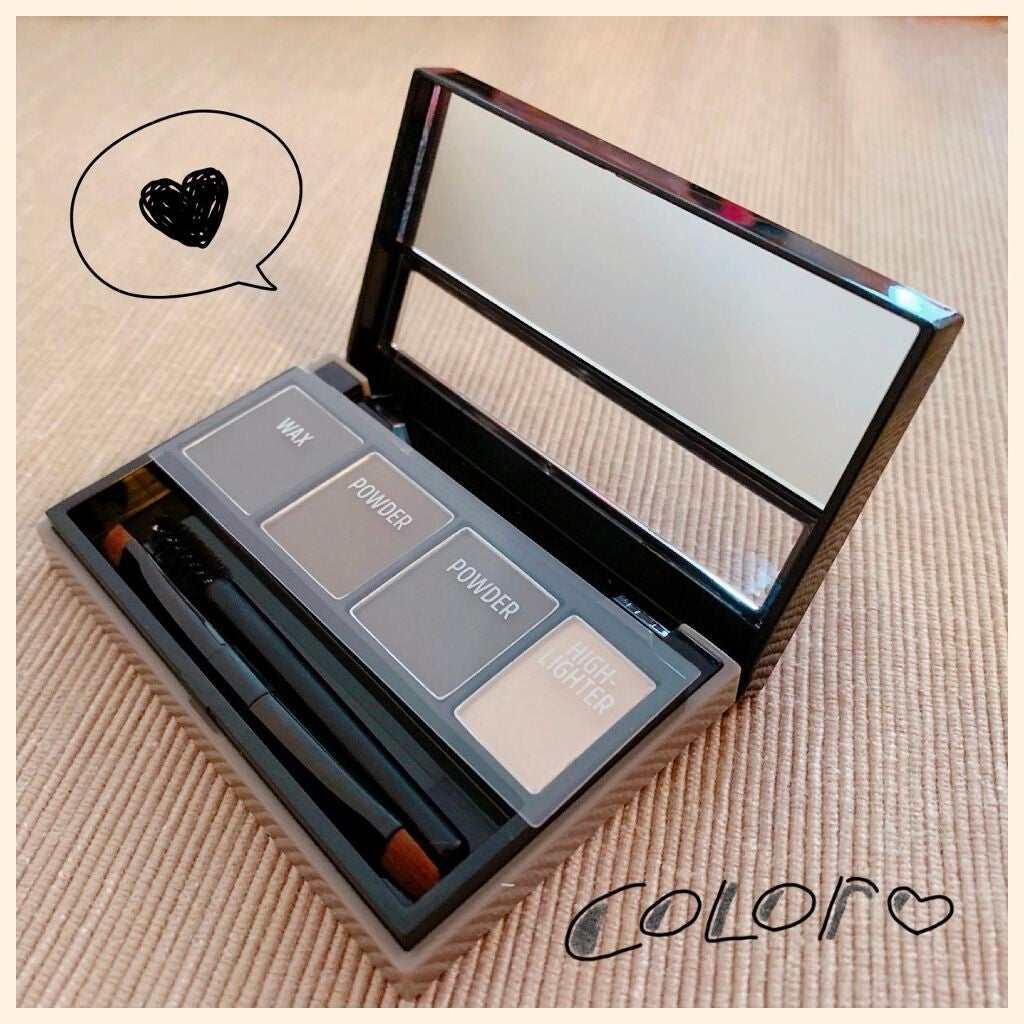 ブロウコントゥアーキット/ETUDE/パウダーアイブロウを使ったクチコミ(1枚目)