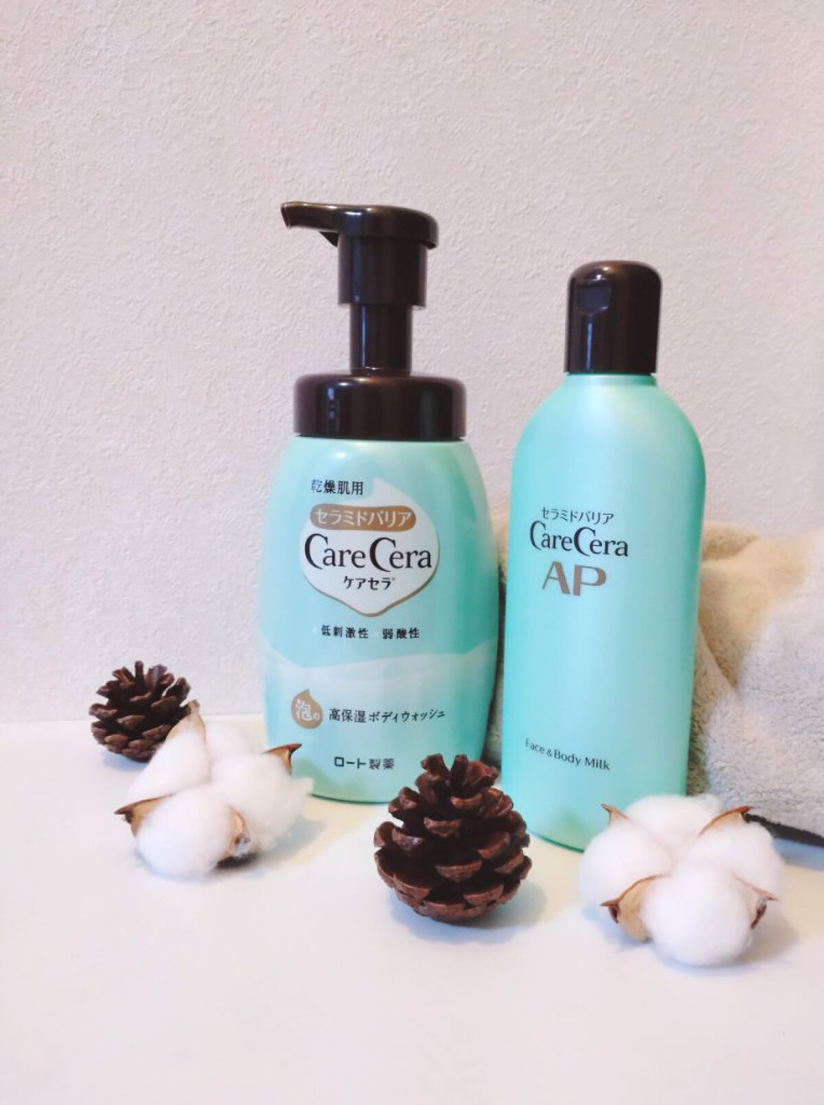 ケアセラ APフェイス＆ボディ乳液/ケアセラ/ボディミルクを使ったクチコミ（1枚目）