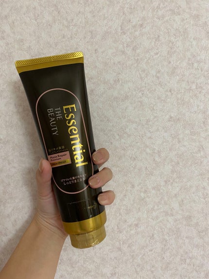 THE BEAUTY 髪のキメ美容プレミアムトリートメント<モイストリペアプレミアム>/エッセンシャル/洗い流すヘアトリートメントを使ったクチコミ(1枚目)