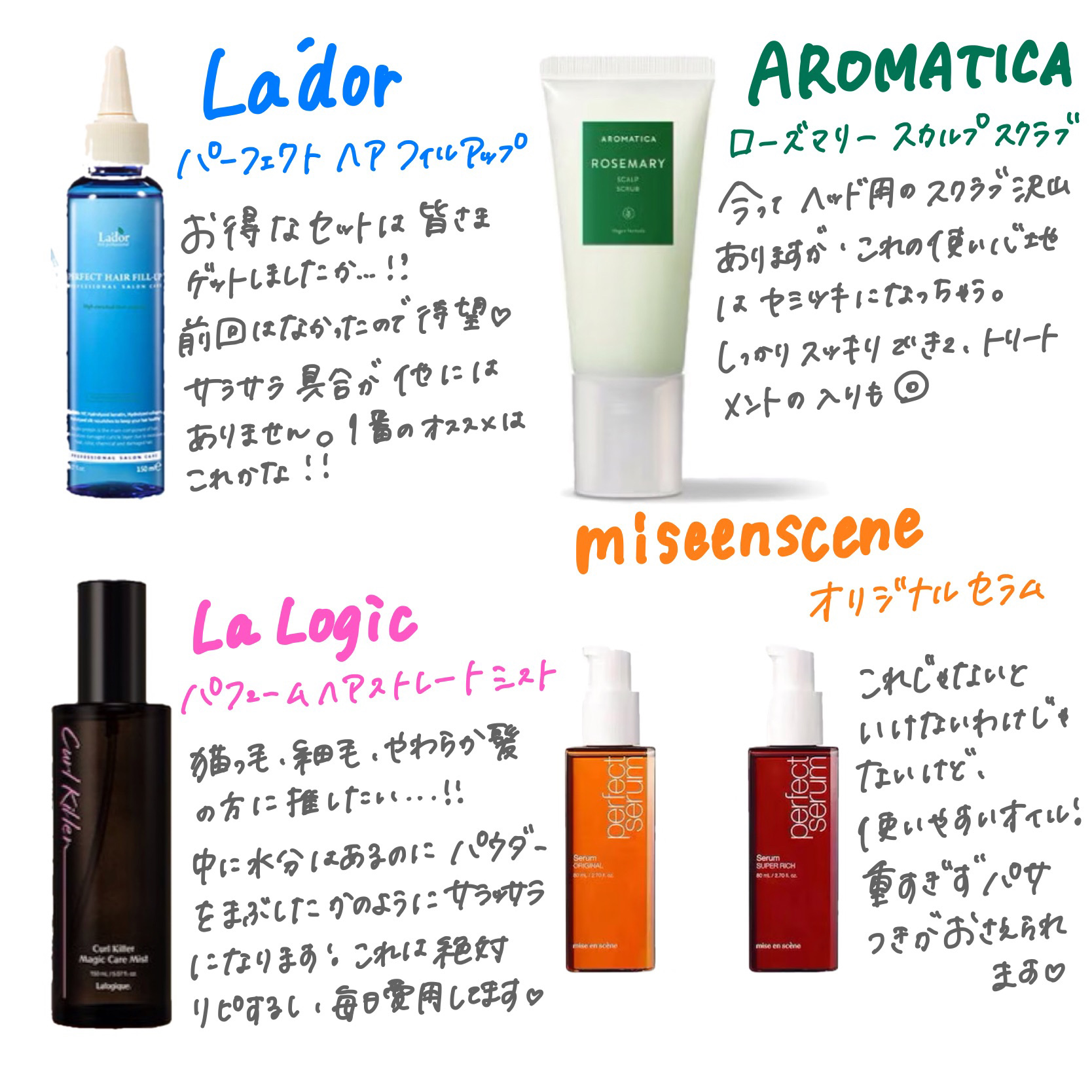 パフュームヘアストレートミスト/Lalogique/ヘアミストを使ったクチコミ（2枚目）