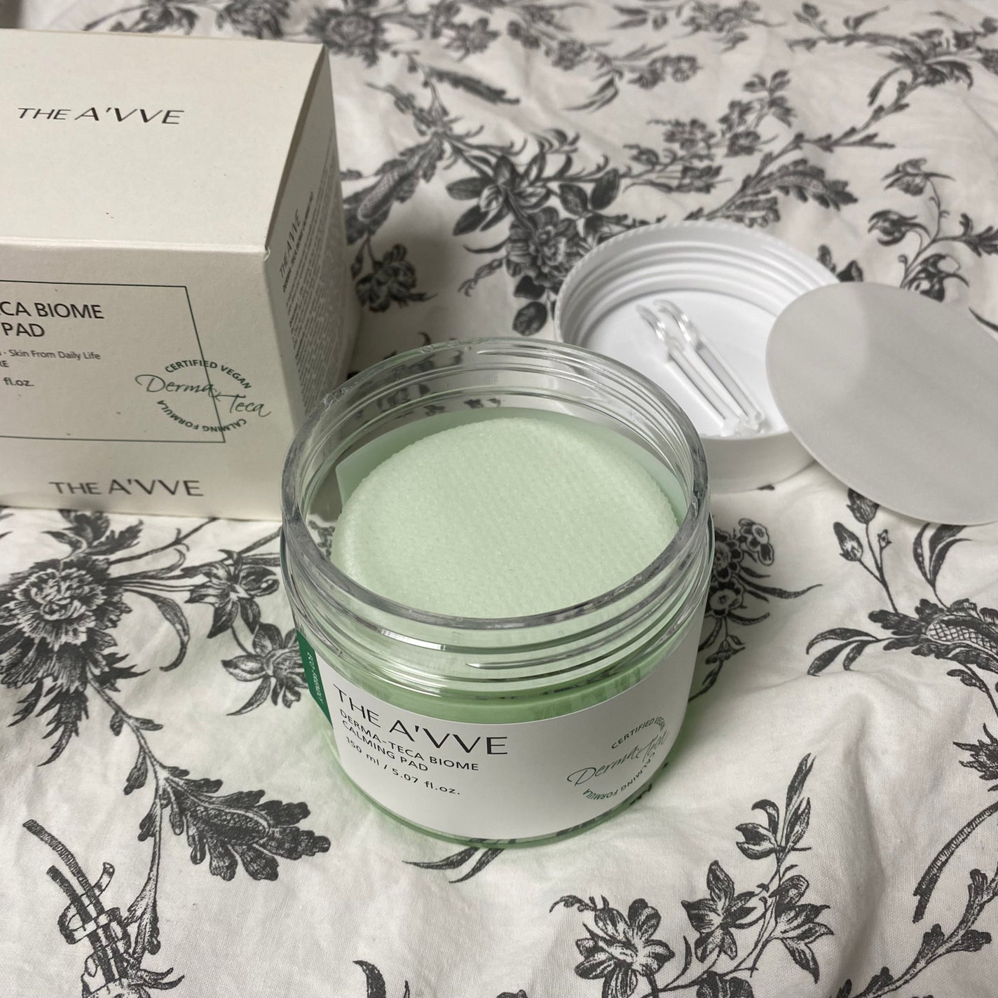 ダーマテカバイオームカーミングパッド/THE A'VVE/トナーパッドを使ったクチコミ(3枚目)