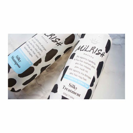 ミルリッシュ シルキーシャンプー/トリートメント/5LANC/市販シャンプーを使ったクチコミ(1枚目)