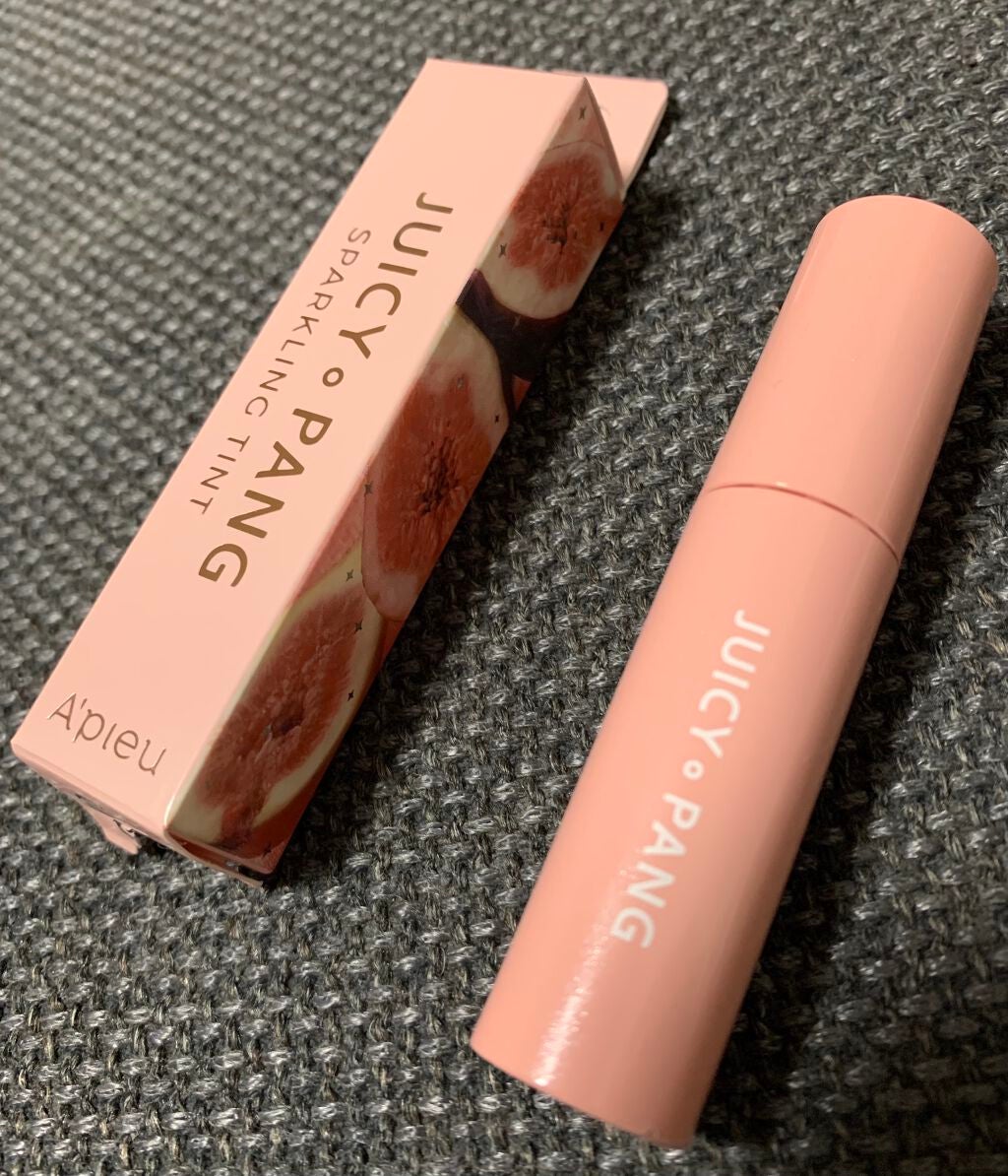 アピュー ジューシーパン スパークリングティント/A’pieu/口紅を使ったクチコミ(1枚目)