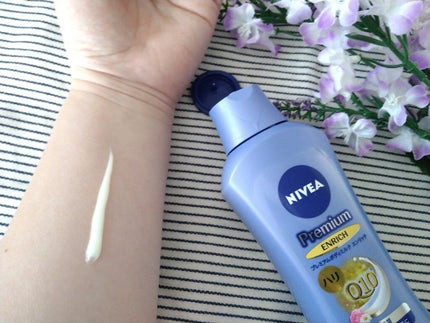 ニベア プレミアムボディミルク エンリッチ/ニベア/ボディミルクを使ったクチコミ(3枚目)