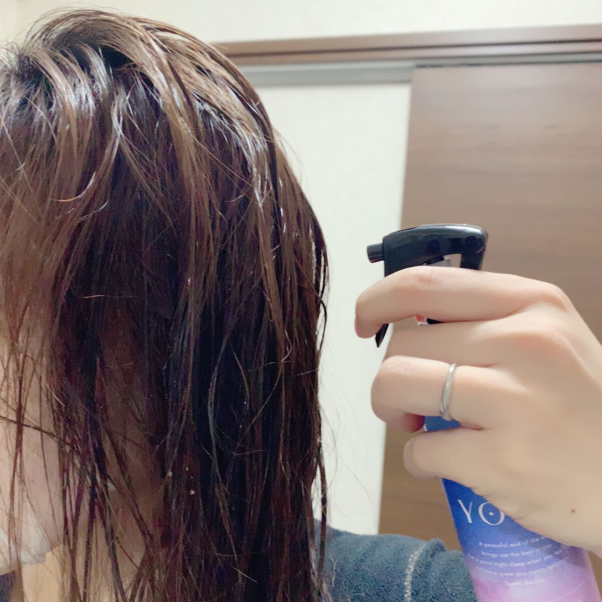カームナイトリペアブースターヘアミスト/YOLU/プレスタイリング・寝ぐせ直しを使ったクチコミ(5枚目)