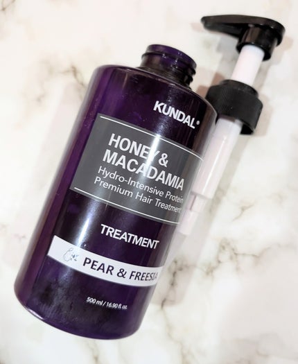 ハニー&マカデミアシャンプー/トリートメント LA VIE EN RORE /KUNDAL/市販シャンプーを使ったクチコミ(1枚目)