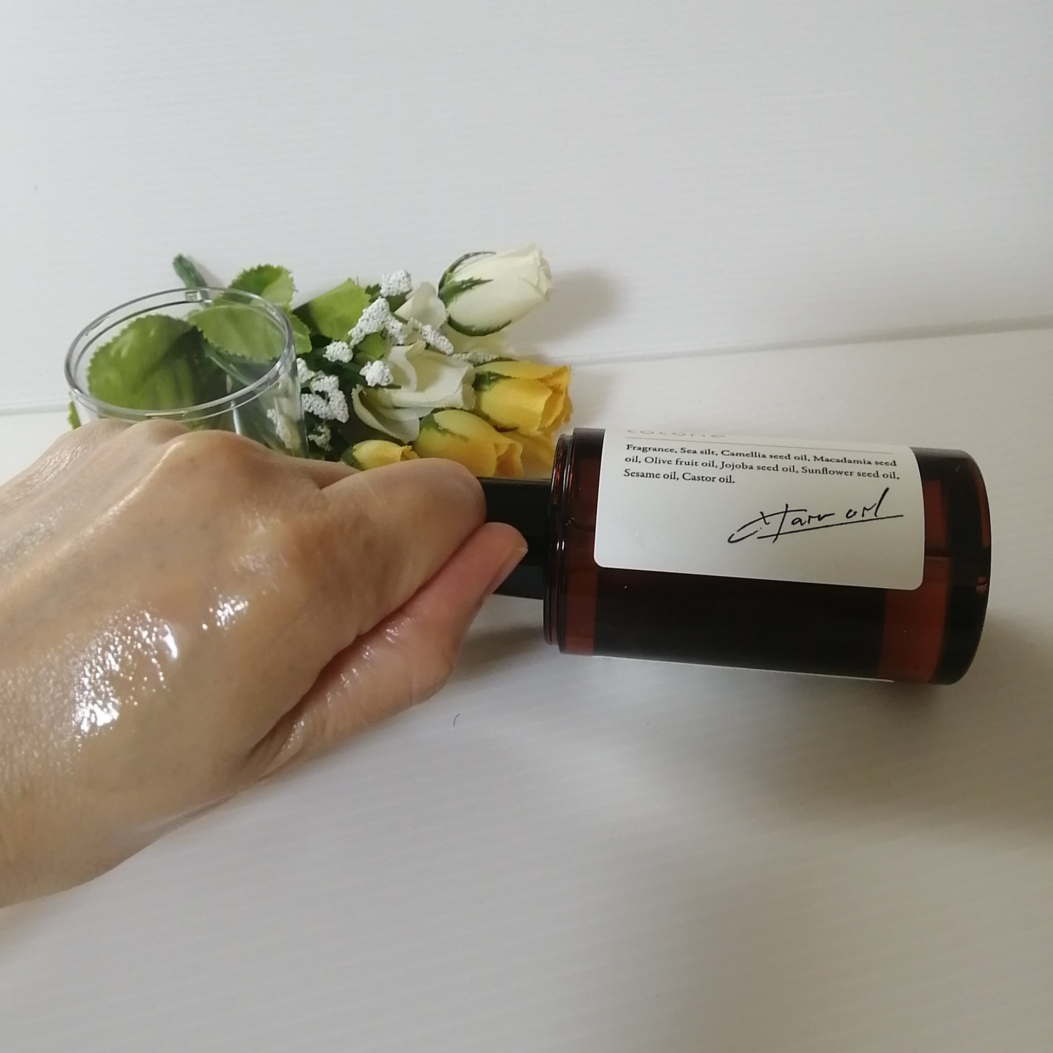 ヘアエッセンスオイル（モイスト）/cocone/ヘアオイルを使ったクチコミ（3枚目）