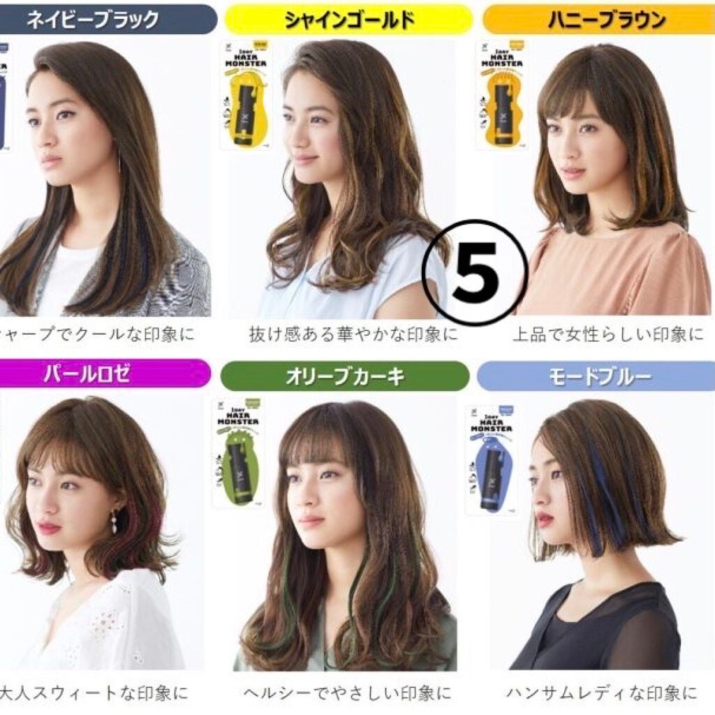 1DAY HAIR MONSTER/リーゼ/ヘアカラーを使ったクチコミ(5枚目)