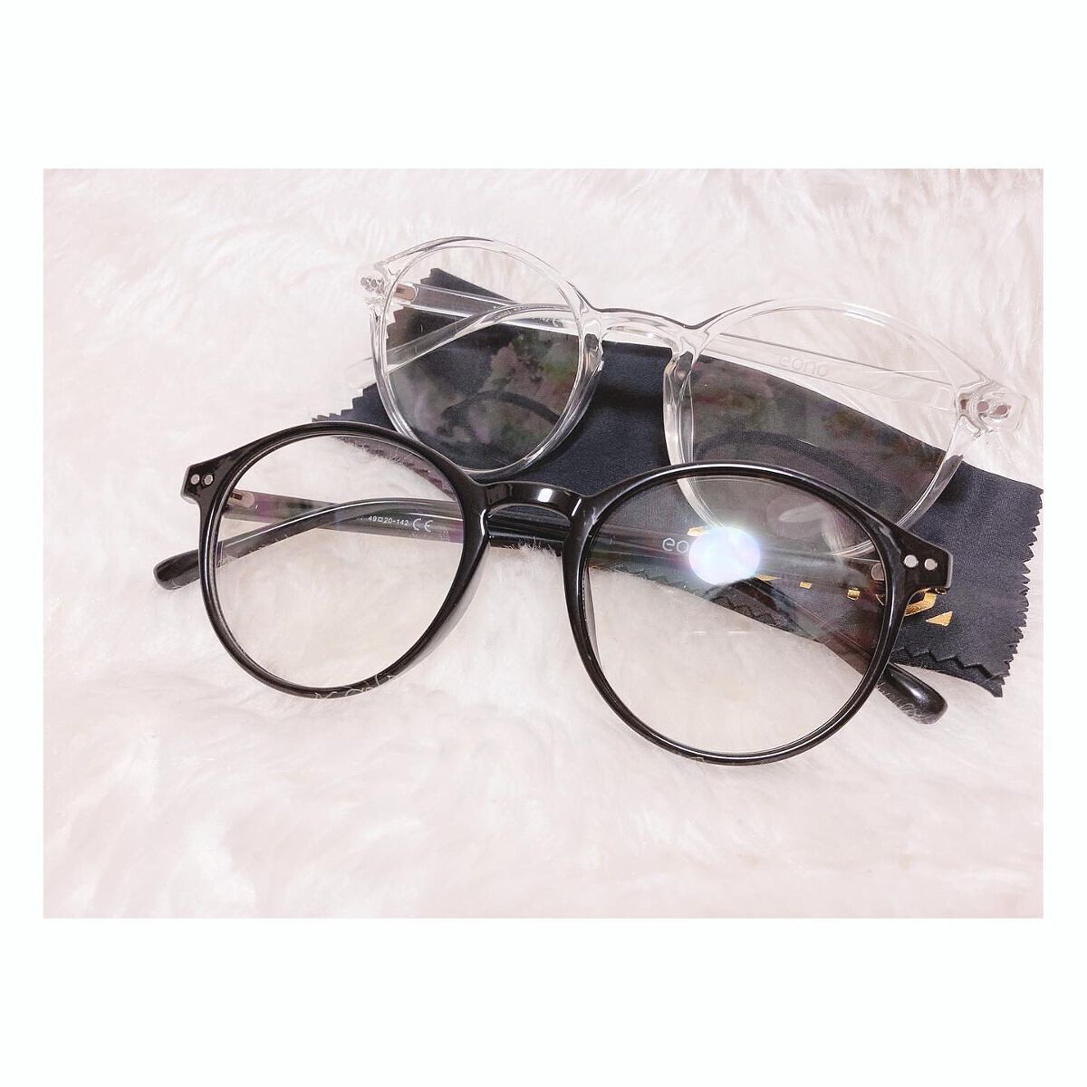 mikitty on LIPS 「@jiamin_glasses様よりブルーライトカットメガネの..」(2枚目)
