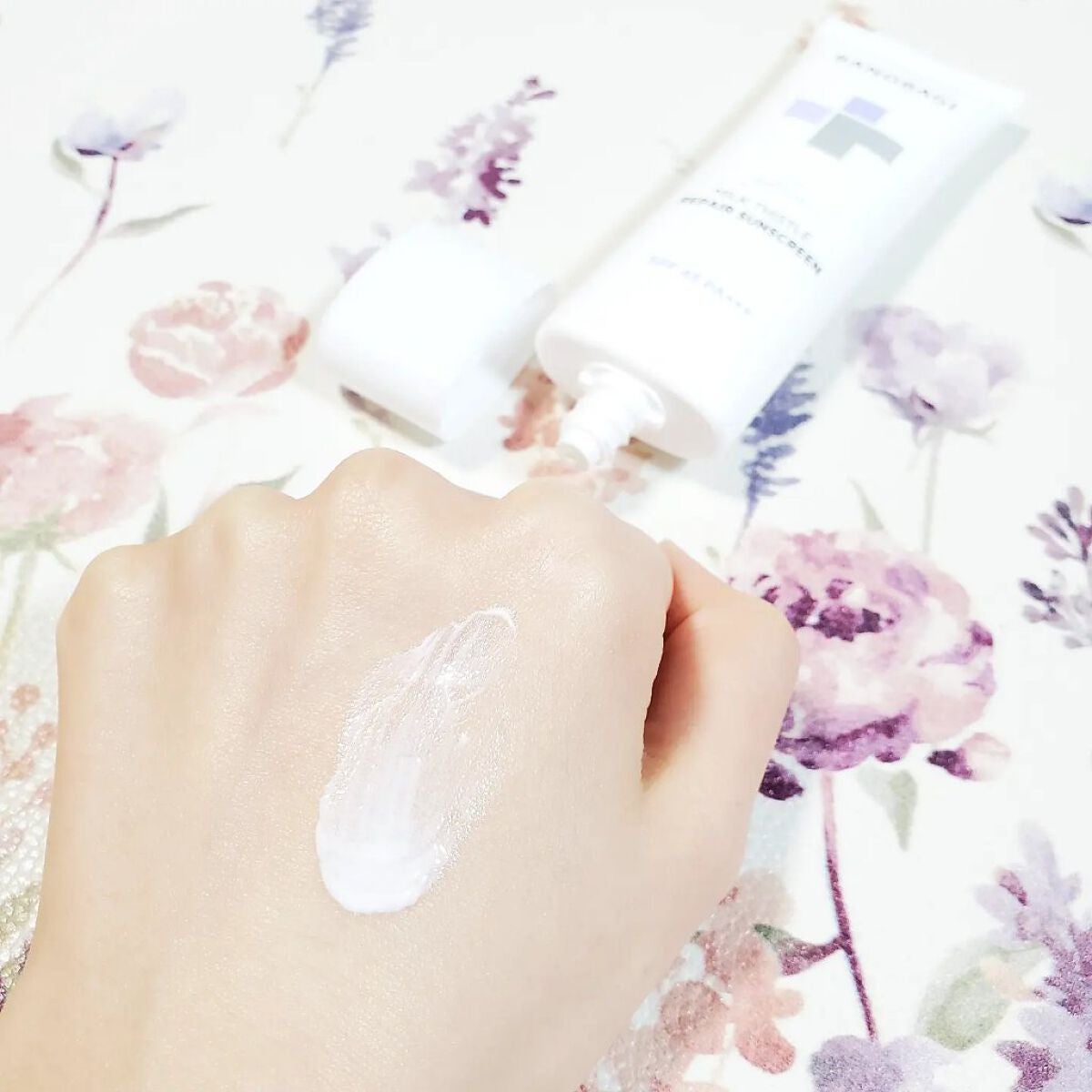 ミルクシスルリペアシカサンスクリーンプラス/BANOBAGI/日焼け止めミルクを使ったクチコミ(4枚目)