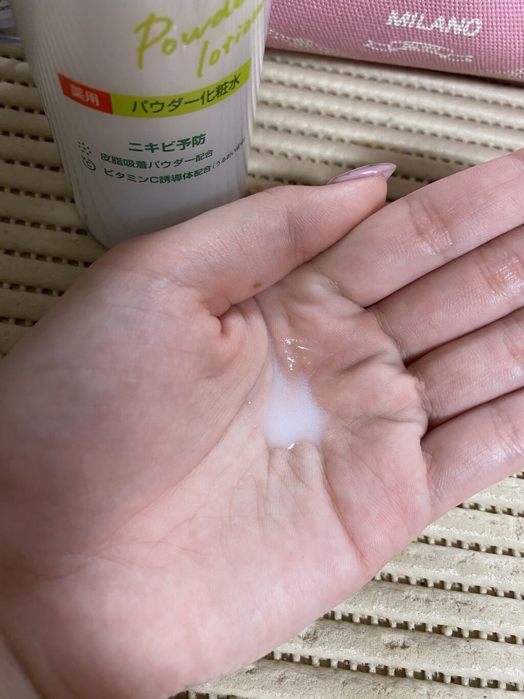 薬用パウダー化粧水/メンソレータム アクネス/化粧水を使ったクチコミ（2枚目）