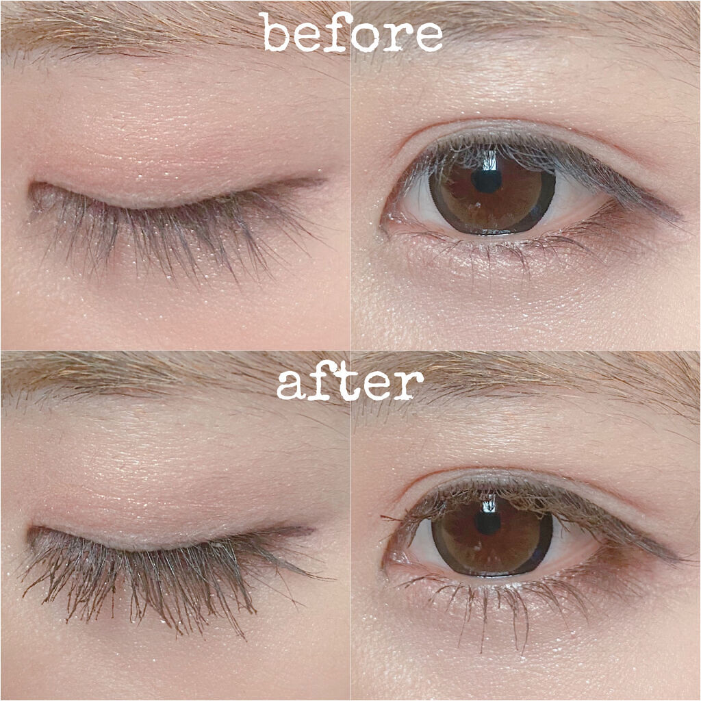 クイックラッシュカーラー　ロングマスカラ/キャンメイク/マスカラを使ったクチコミ（2枚目）