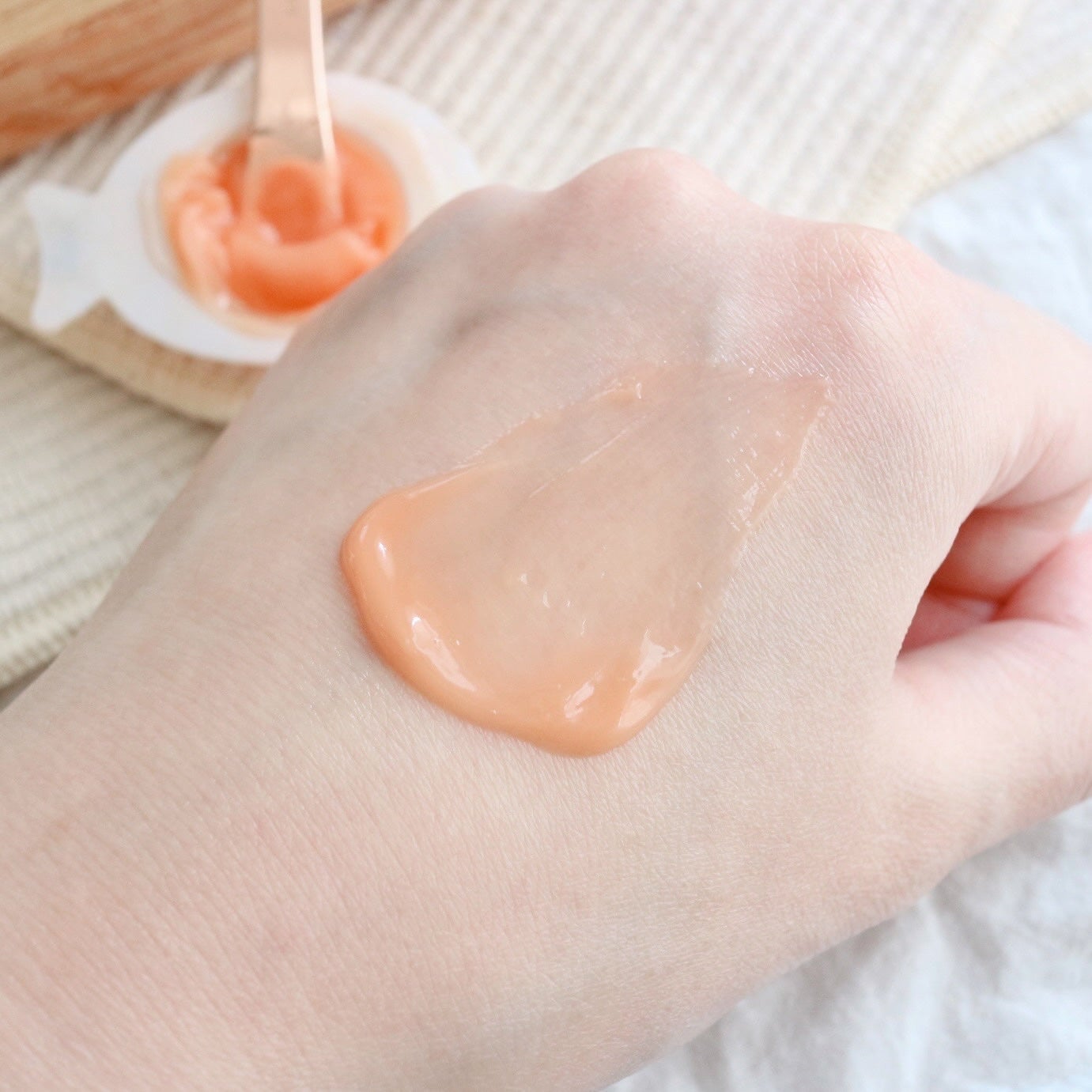 ココチ AG スリーピングパック N/COCOCHI/フェイスクリームを使ったクチコミ(7枚目)