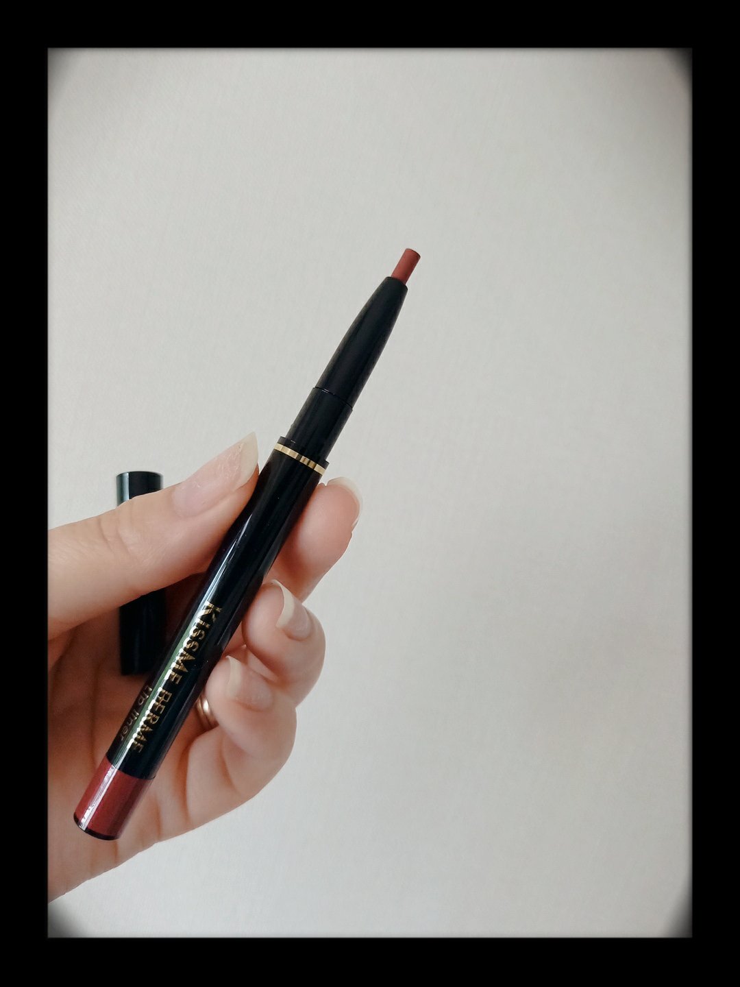 リップライナー 02 ソフトブラウン/キスミー フェルム/リップライナーを使ったクチコミ（2枚目）