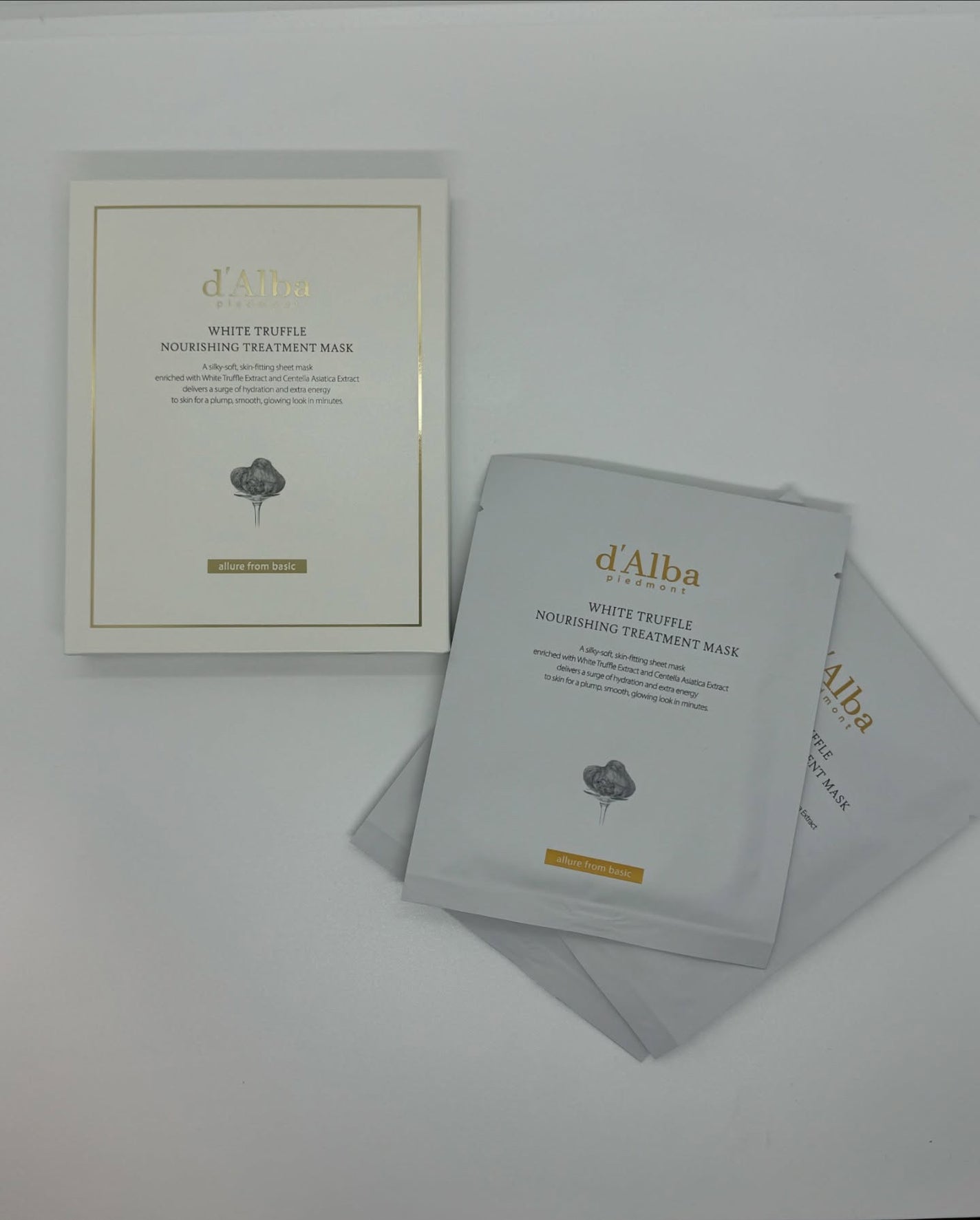 ホワイトトリュフナリシングトリートメントマスク/ダルバ/シートマスク・パックを使ったクチコミ(4枚目)