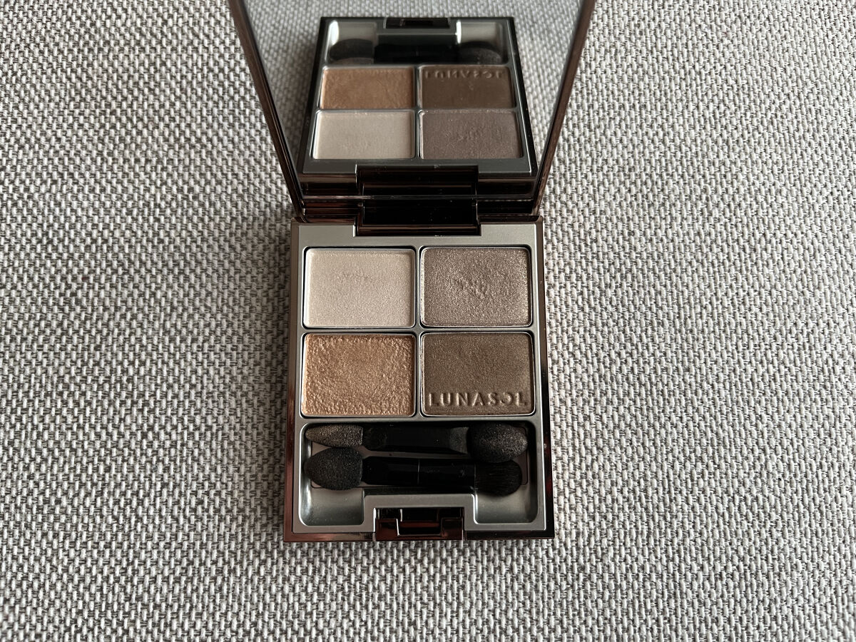 サンドナチュラルアイズ/LUNASOL/アイシャドウパレットを使ったクチコミ（2枚目）