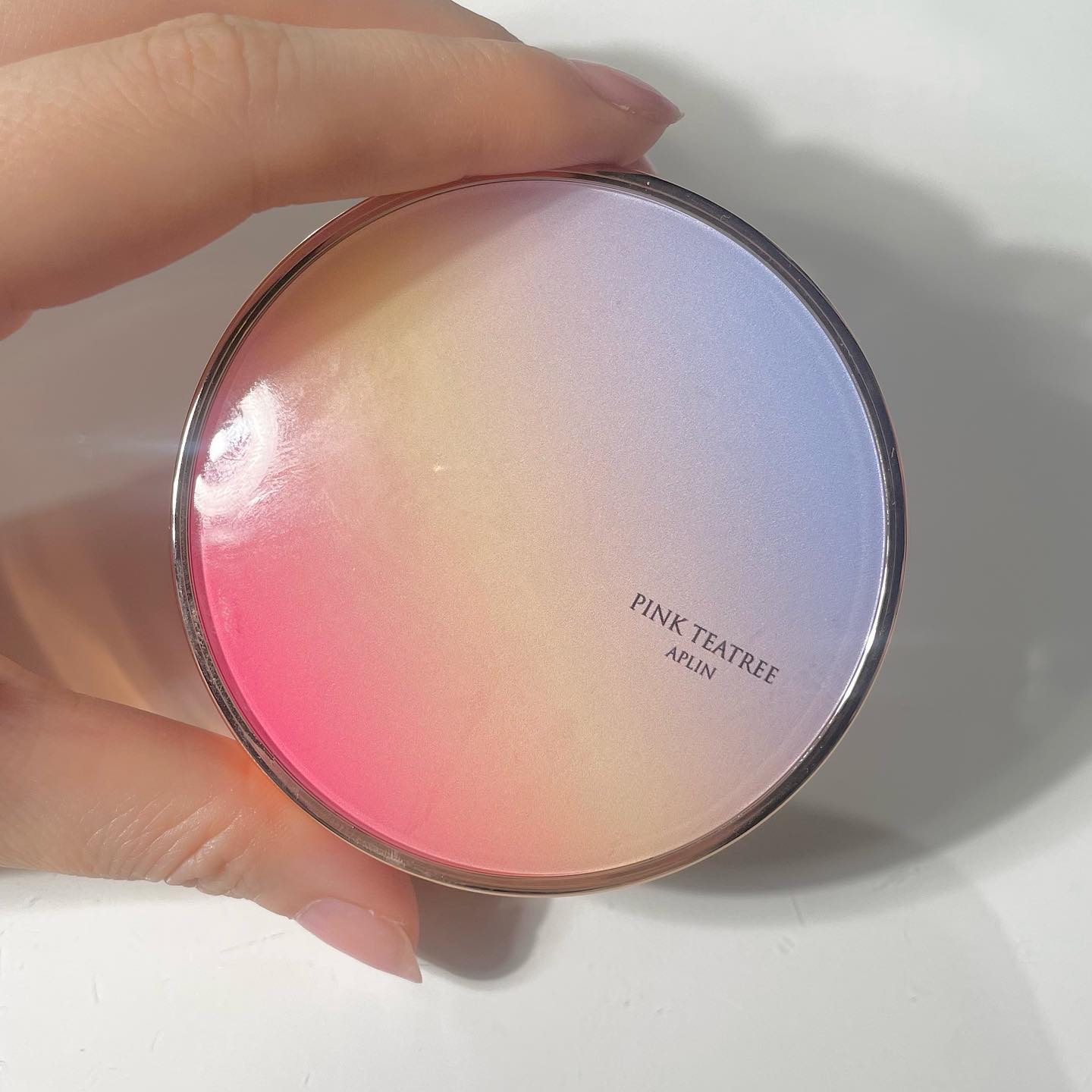 ピンクティーツリーカバーアップグロウクッション/APLIN/クッションファンデーションを使ったクチコミ（1枚目）