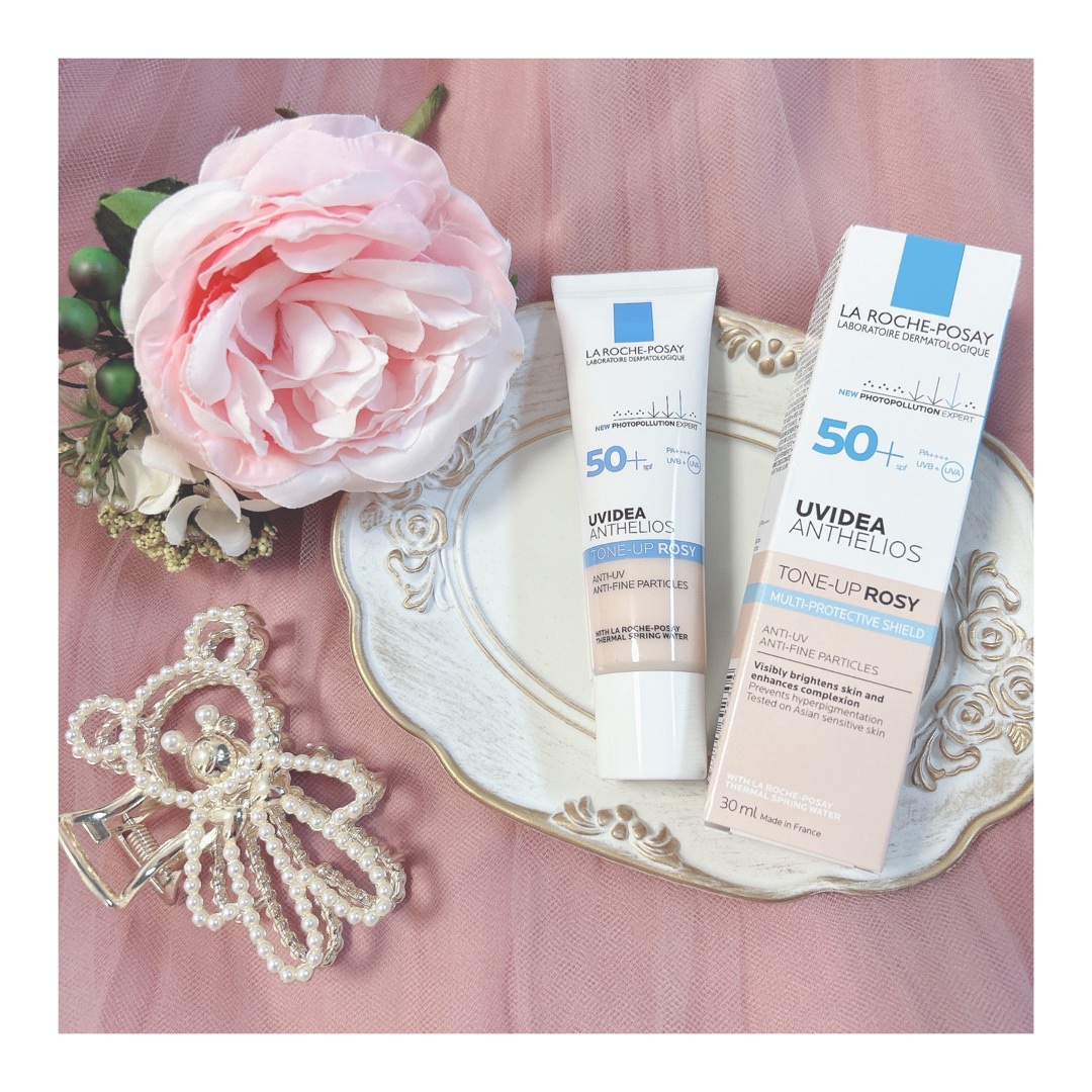 UVイデア XL プロテクショントーンアップ ローズ/ラ ロッシュ ポゼ/日焼け止めクリームを使ったクチコミ（1枚目）