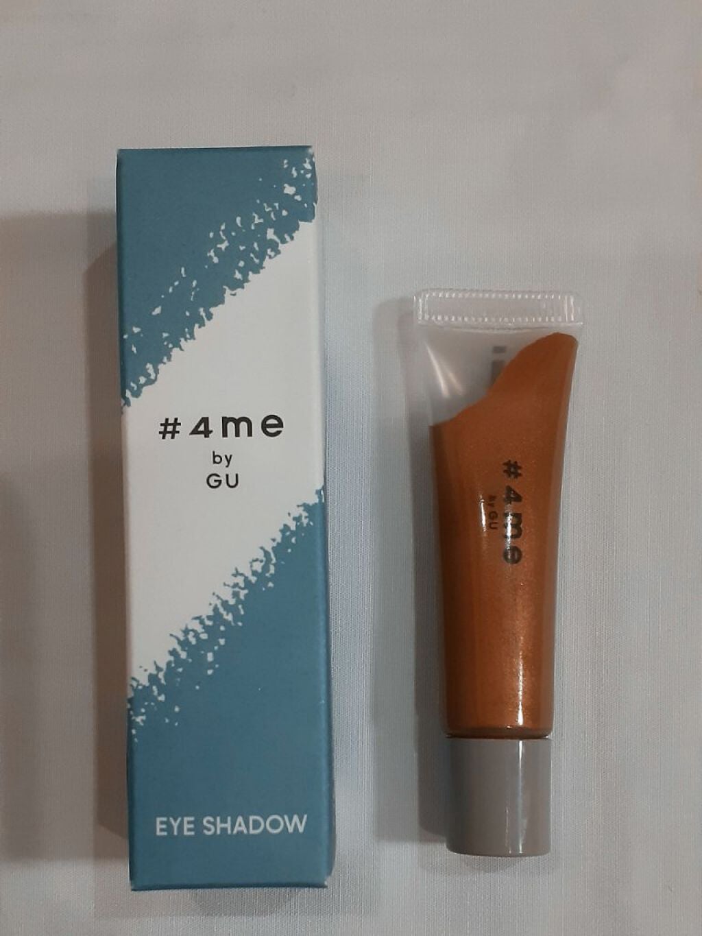 クリームアイシャドウ/#4me by GU/ジェル・クリームアイシャドウを使ったクチコミ(1枚目)