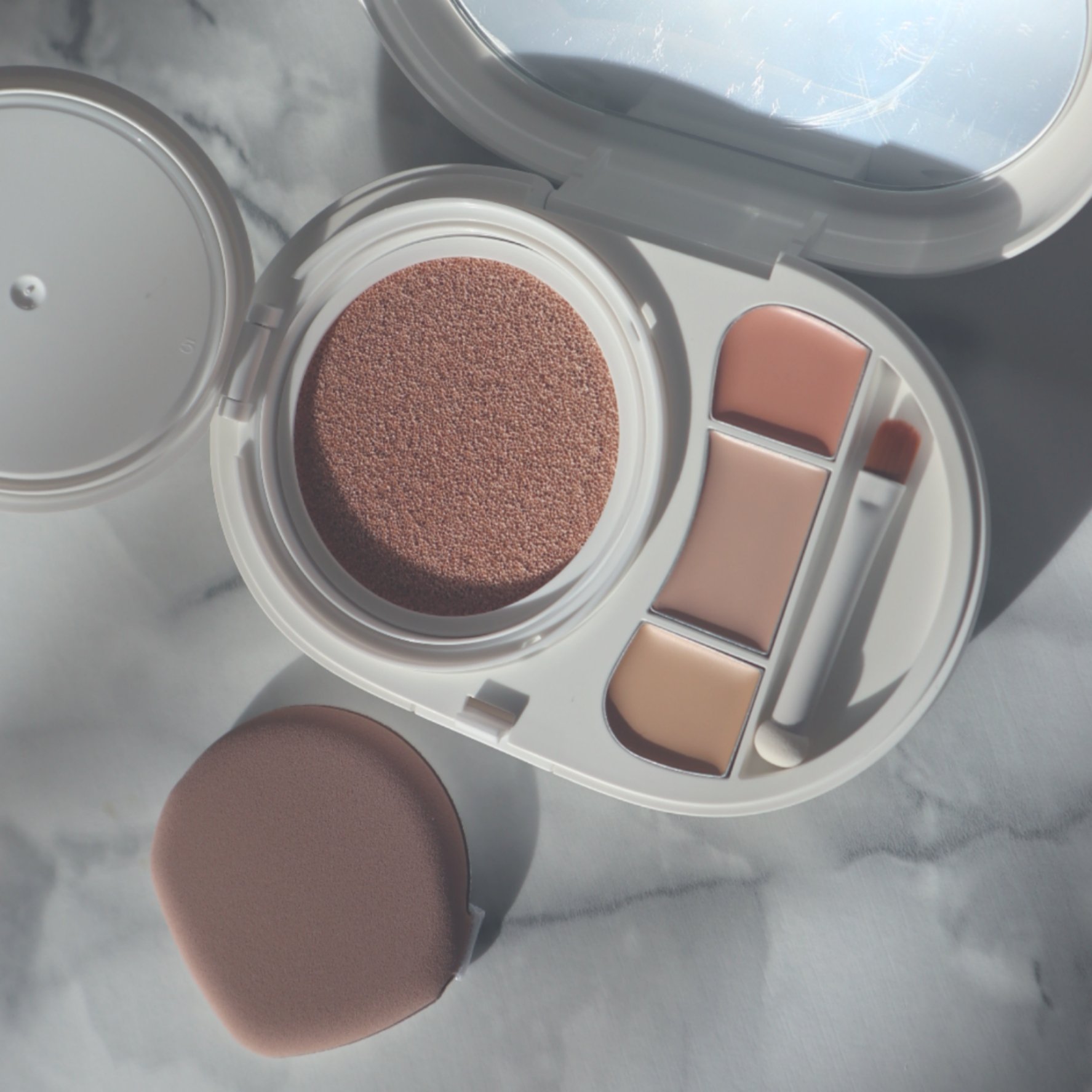 effect like finish foundation kit/vim BEAUTY/メイクアップキットを使ったクチコミ（2枚目）