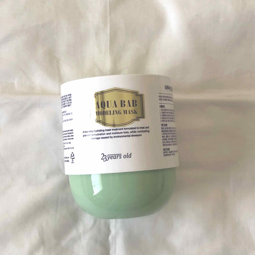 アクアバムモデリングマスク/23years old/洗い流すパック・マスクを使ったクチコミ(1枚目)