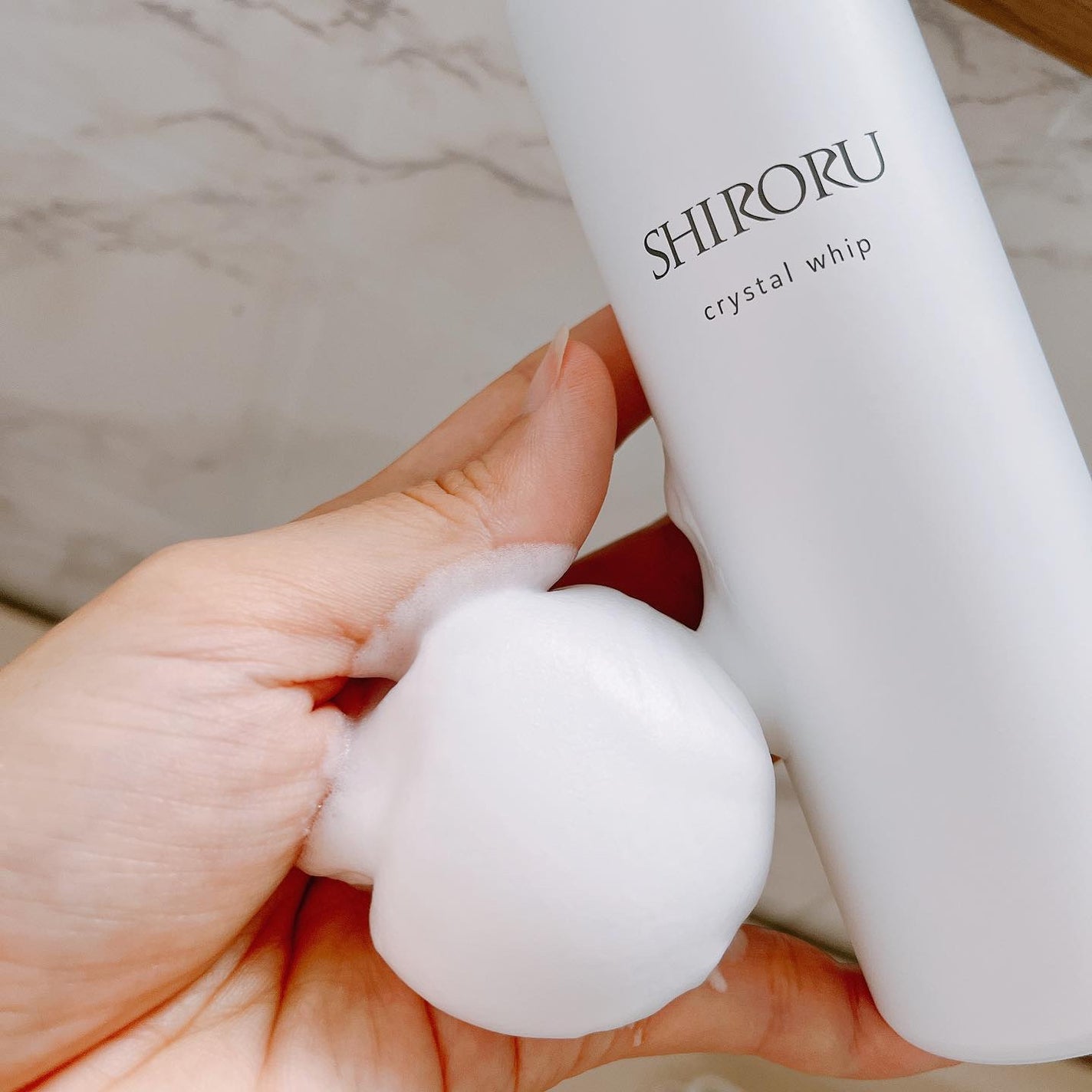 クリスタルホイップ/SHIRORU/泡洗顔を使ったクチコミ(3枚目)