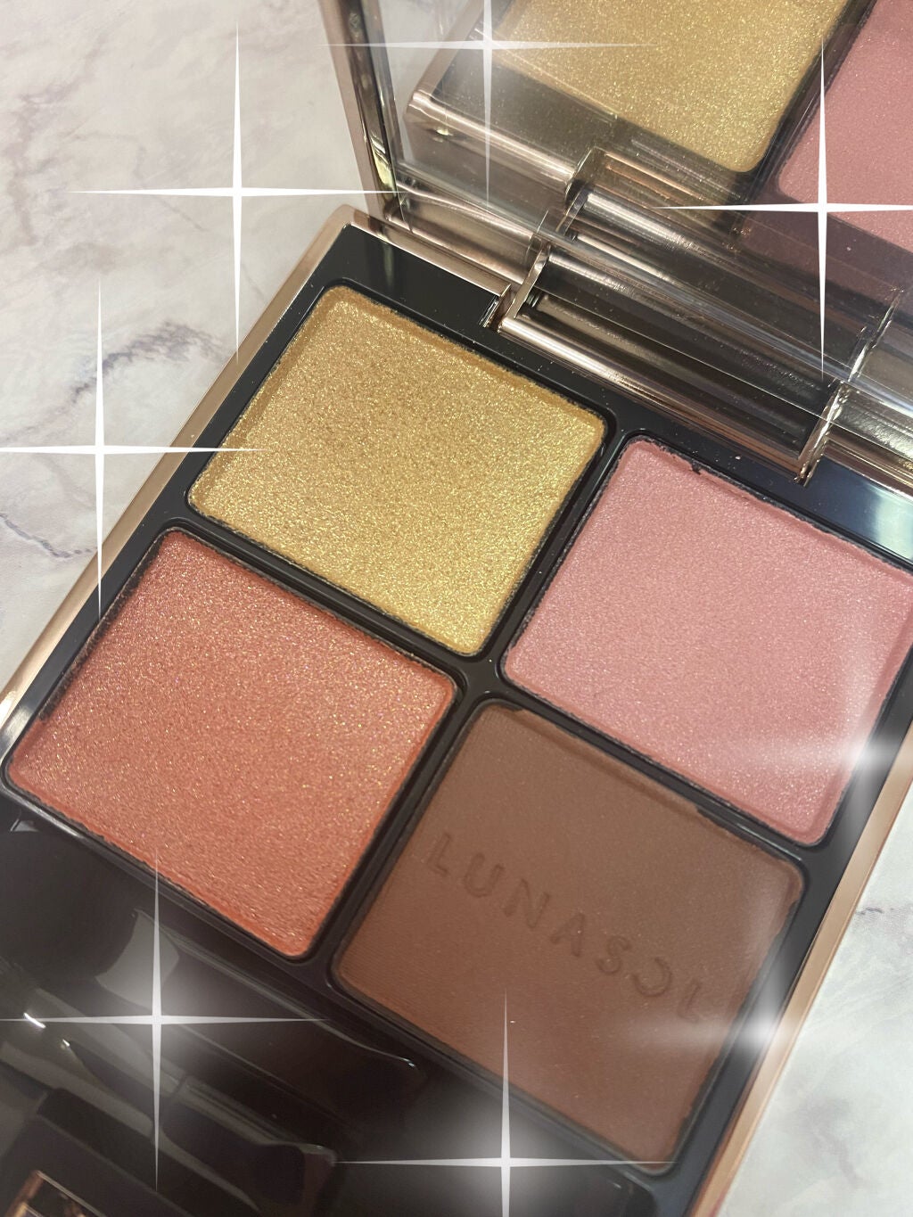 アイカラーレーション/LUNASOL/アイシャドウパレットを使ったクチコミ(1枚目)
