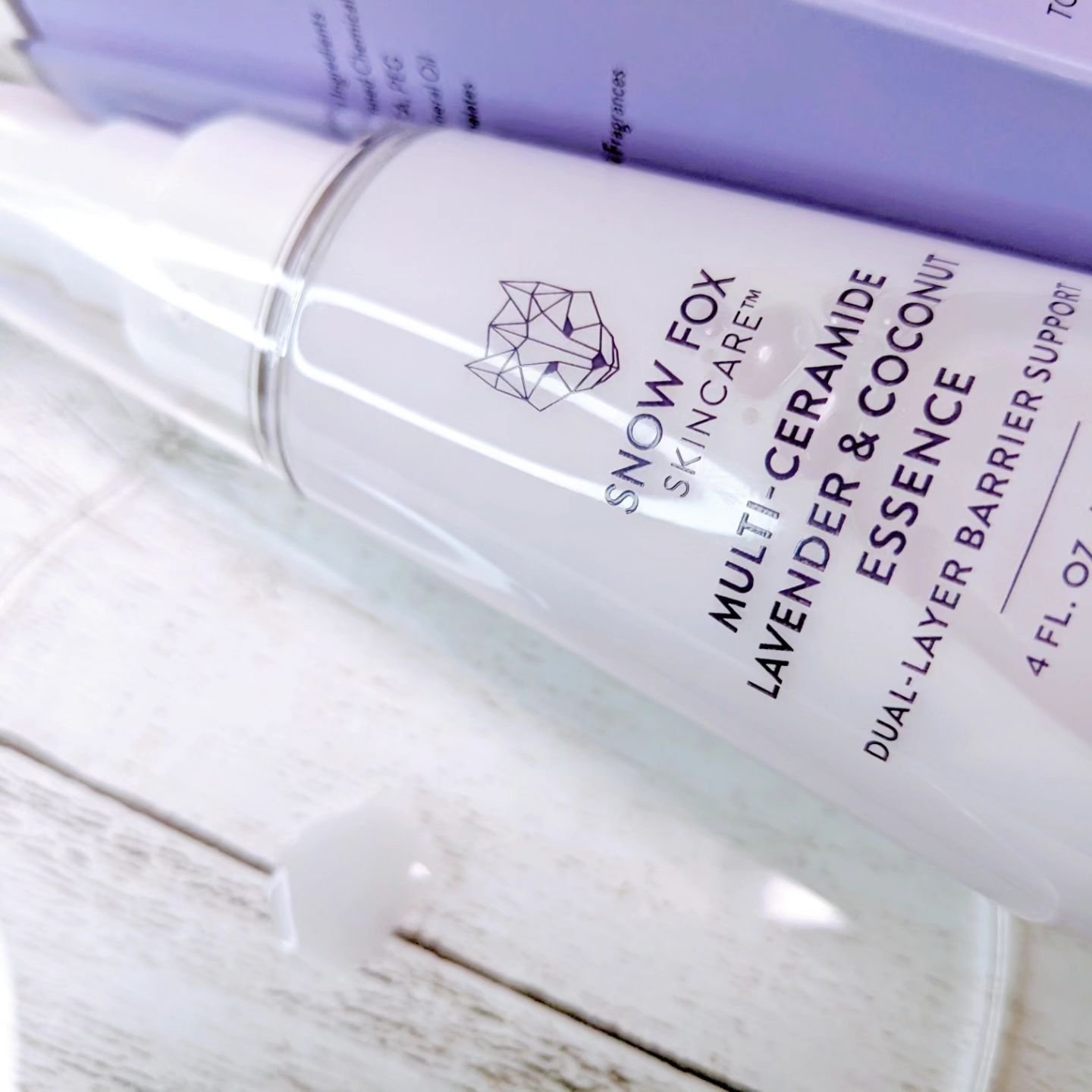 フレンチ ガーデン ミルキー エッセンス/SNOW FOX SKINCARE/美容液を使ったクチコミ（2枚目）