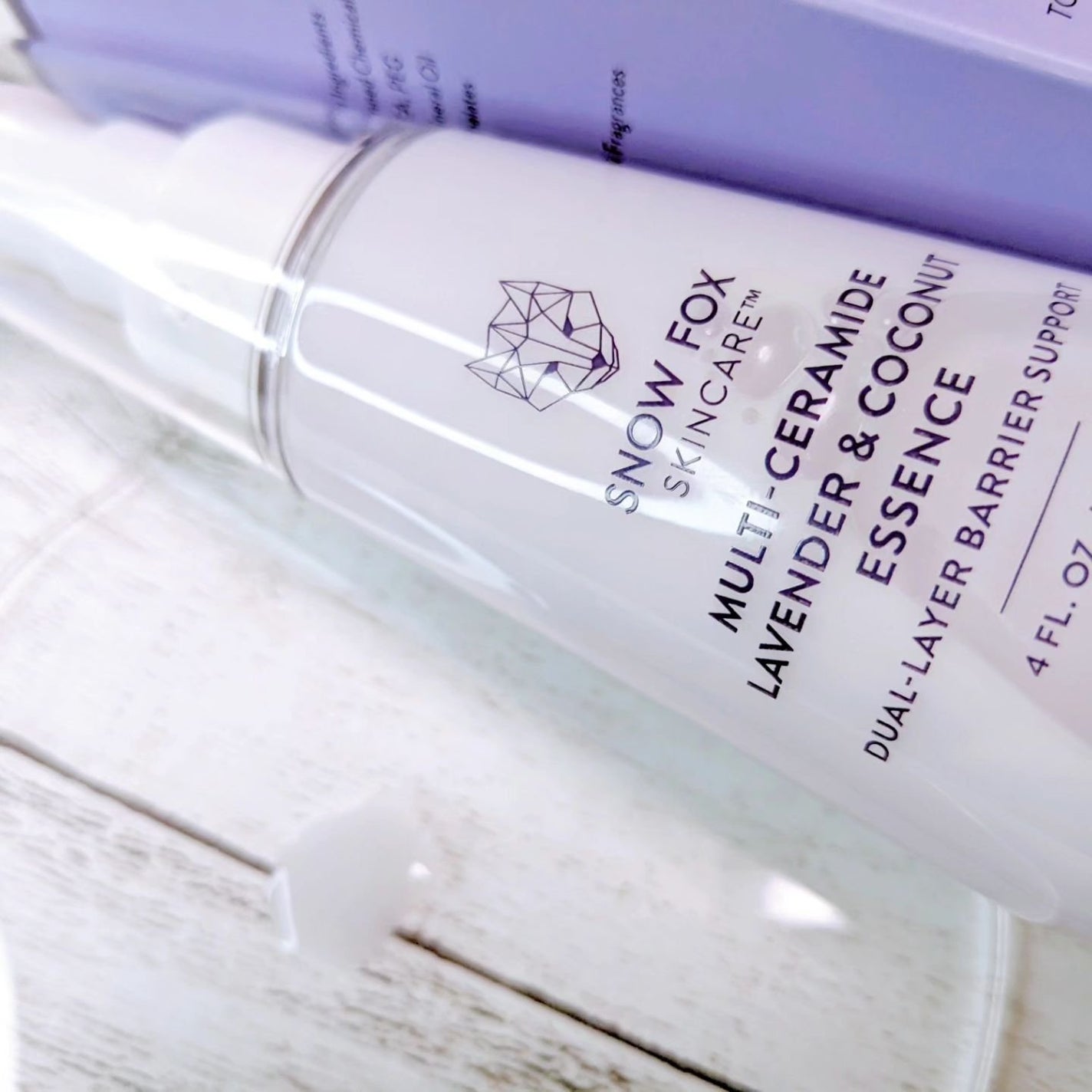 フレンチ ガーデン ミルキー エッセンス/SNOW FOX SKINCARE/美容液を使ったクチコミ(2枚目)