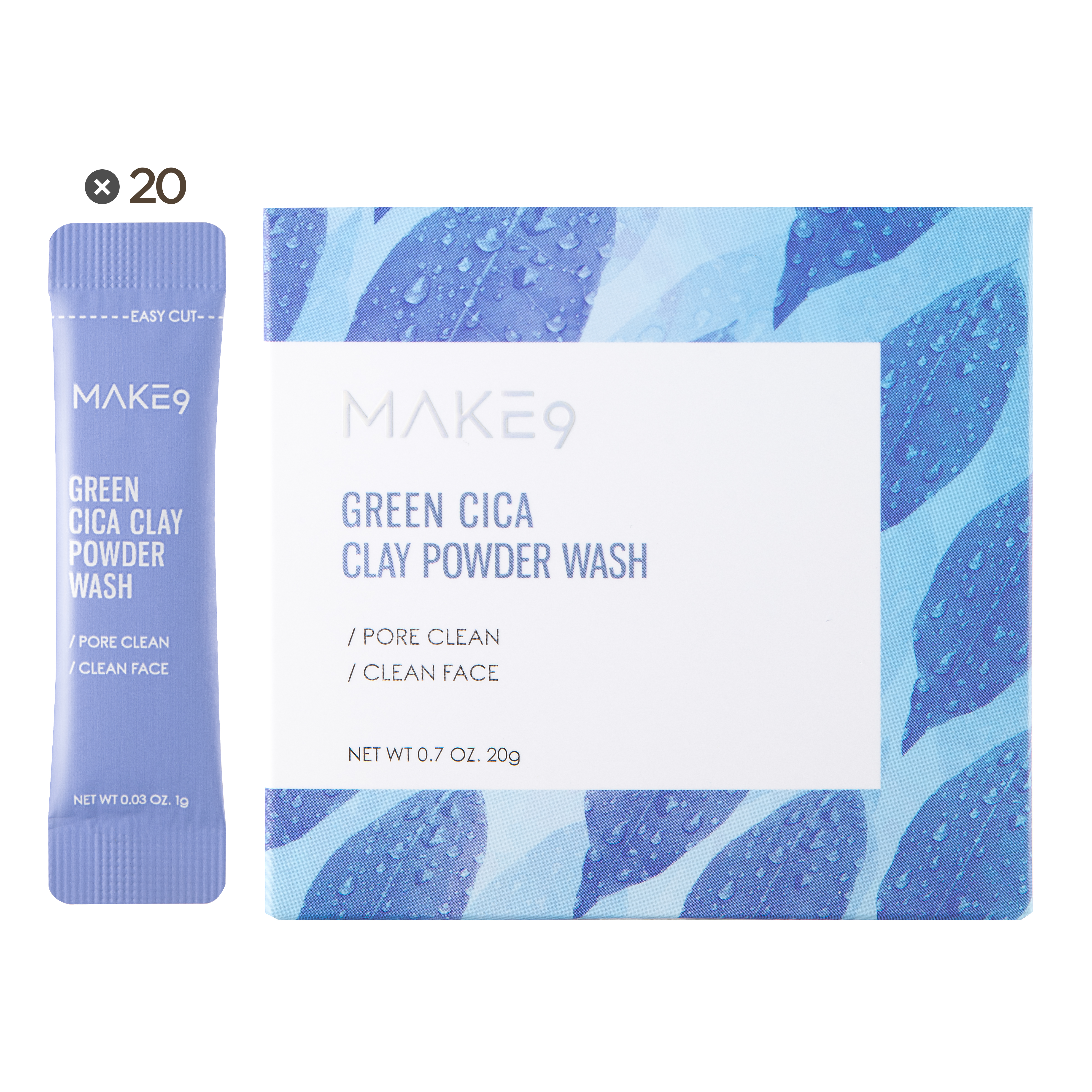 MAKE9 シカグリーンクレイパウダーウォッシュ