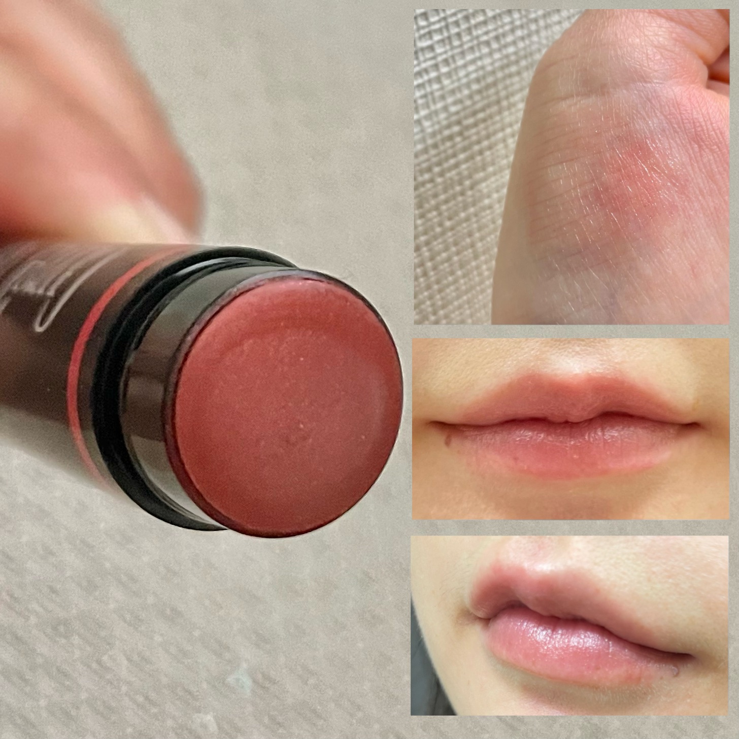 リップケア クリーム（美発色シリーズ） 美発色ピンク/キュレル/リップクリームを使ったクチコミ（2枚目）